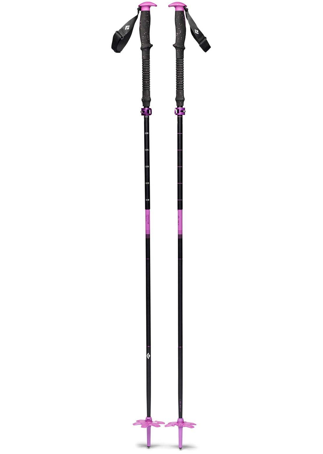Black Diamond Unisex Expedition Compactor Ski Poles Piton Purple