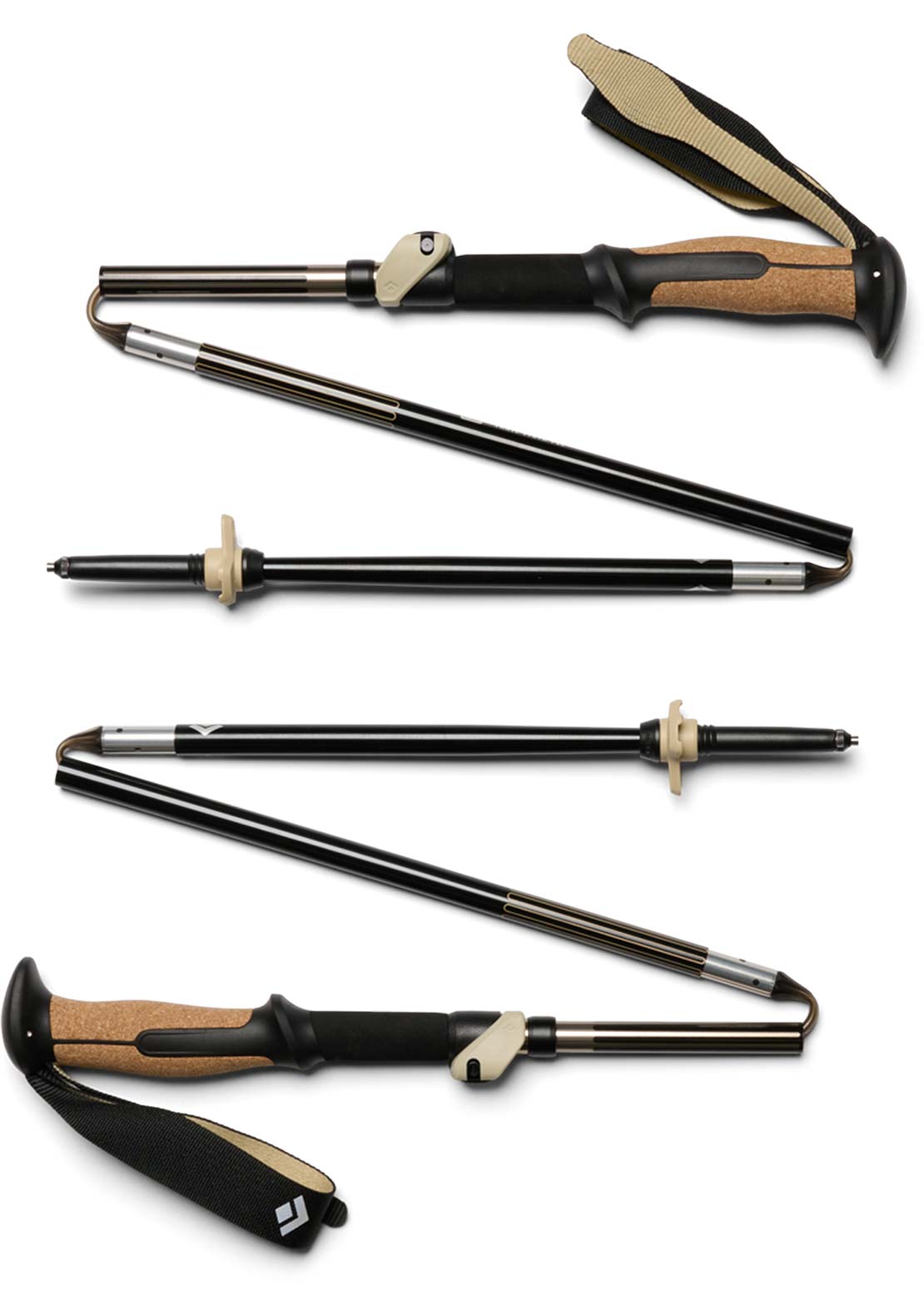Black Diamond Unisex Trail Vista FLZ Trekking Poles White Oak