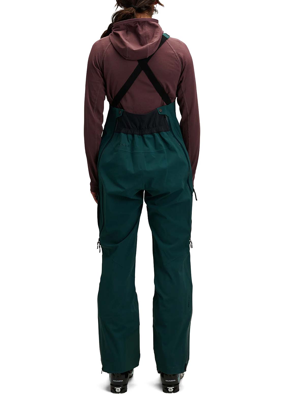 Black Diamond Women's Factor Bib Pants Deep Woods
