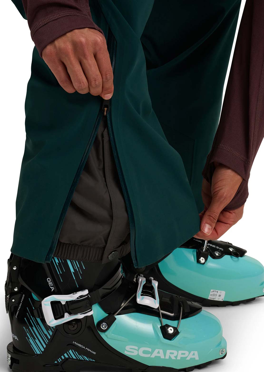 Black Diamond Women's Factor Bib Pants Deep Woods