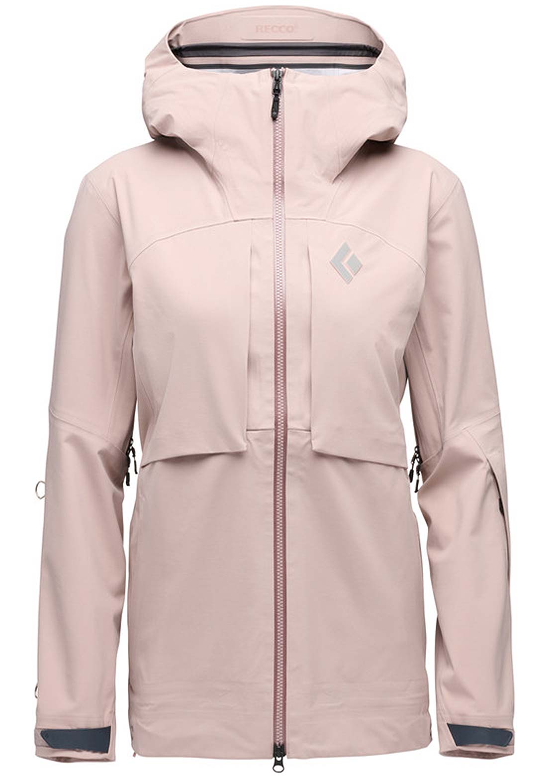 Black Diamond Women&#39;s Factor Shell Jacket Pale Mauve
