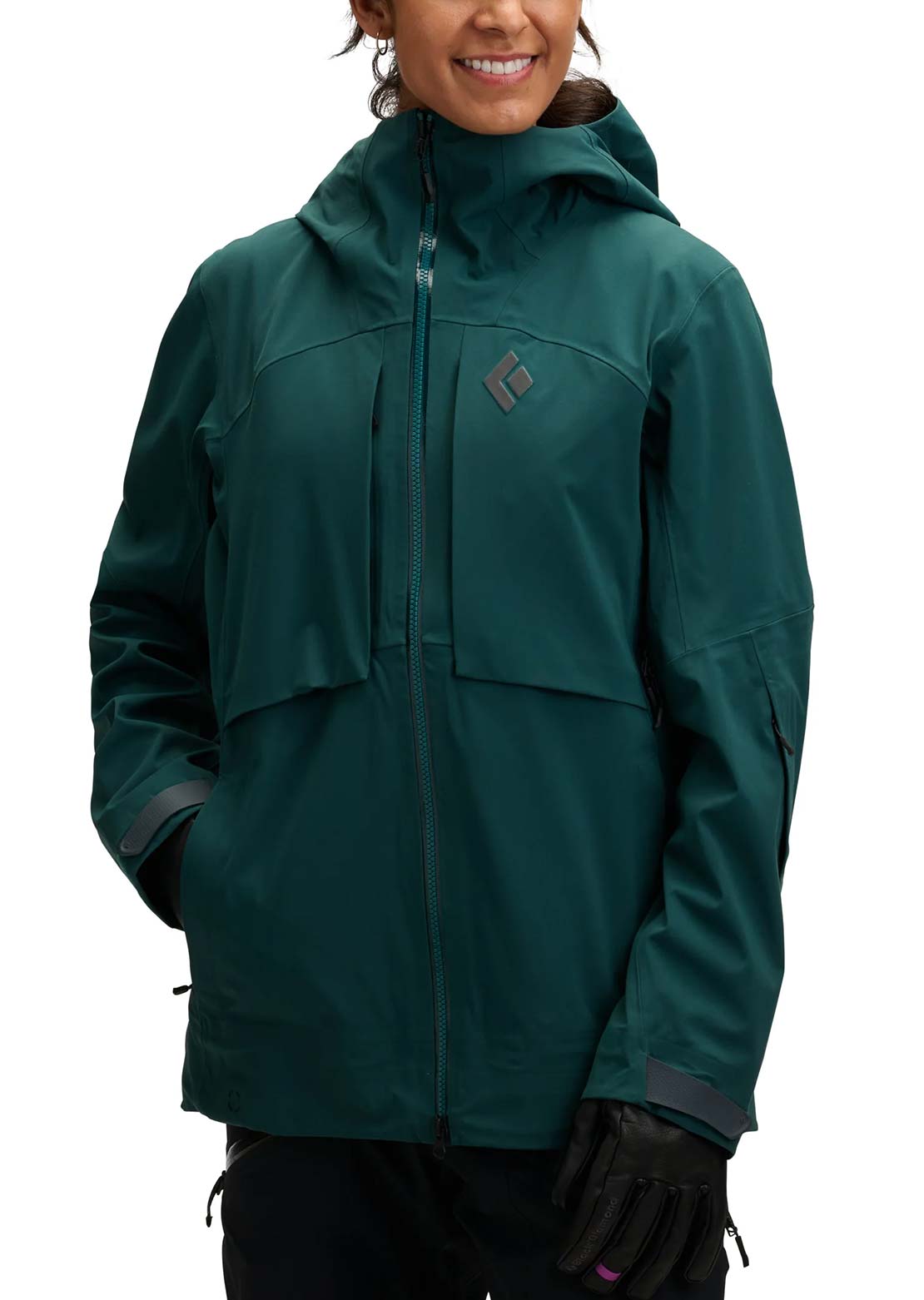 Black Diamond Women's Factor Shell Jacket Deep Woods