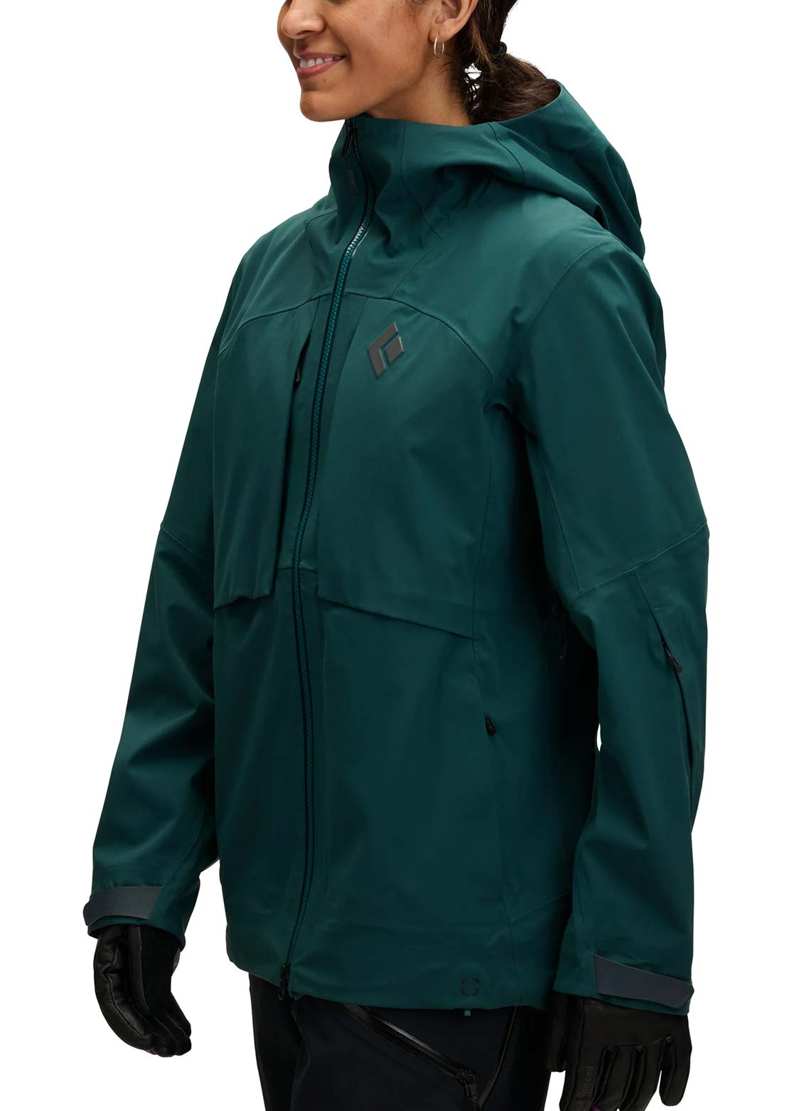 Black Diamond Women's Factor Shell Jacket Deep Woods