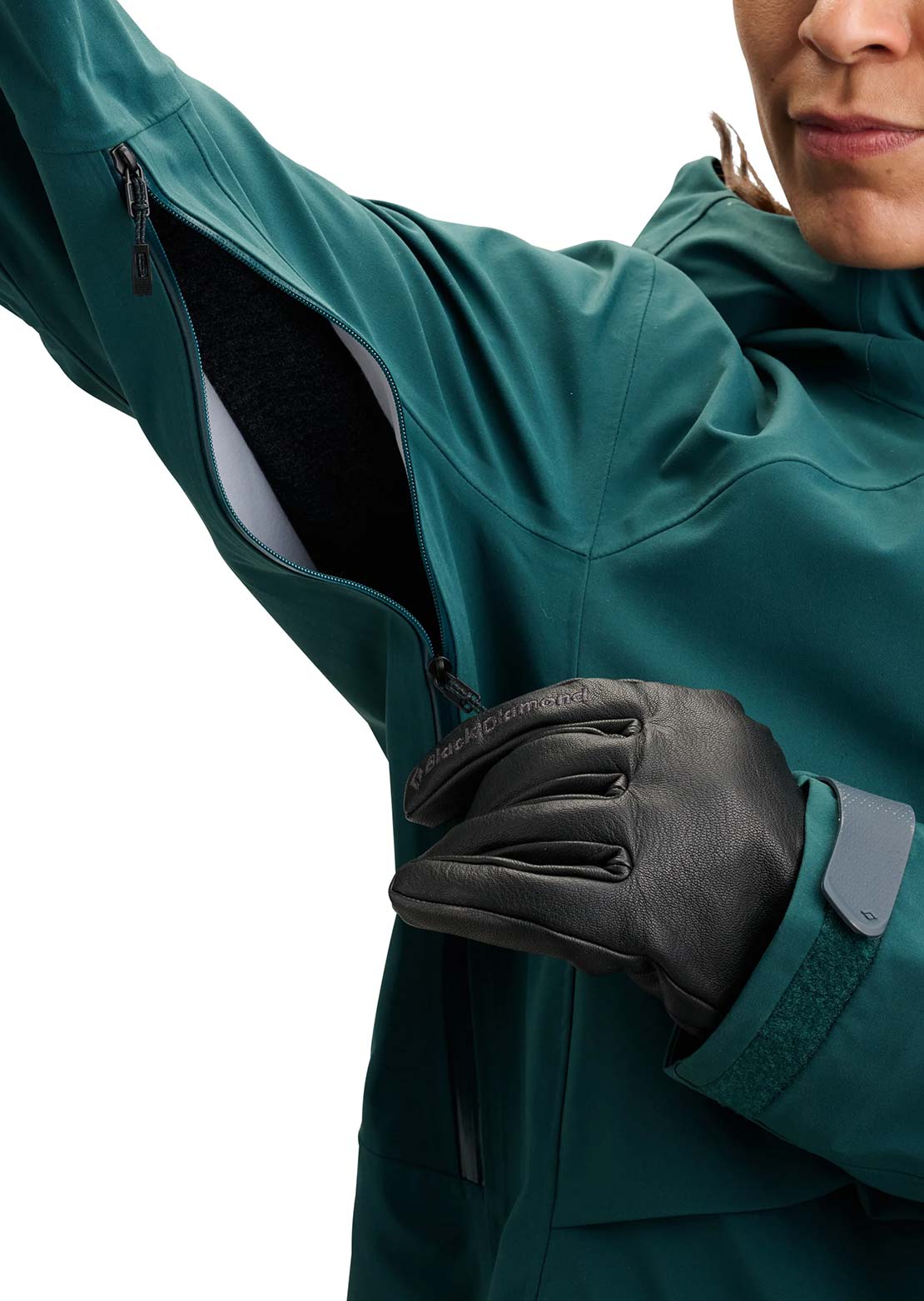 Black Diamond Women's Factor Shell Jacket Deep Woods