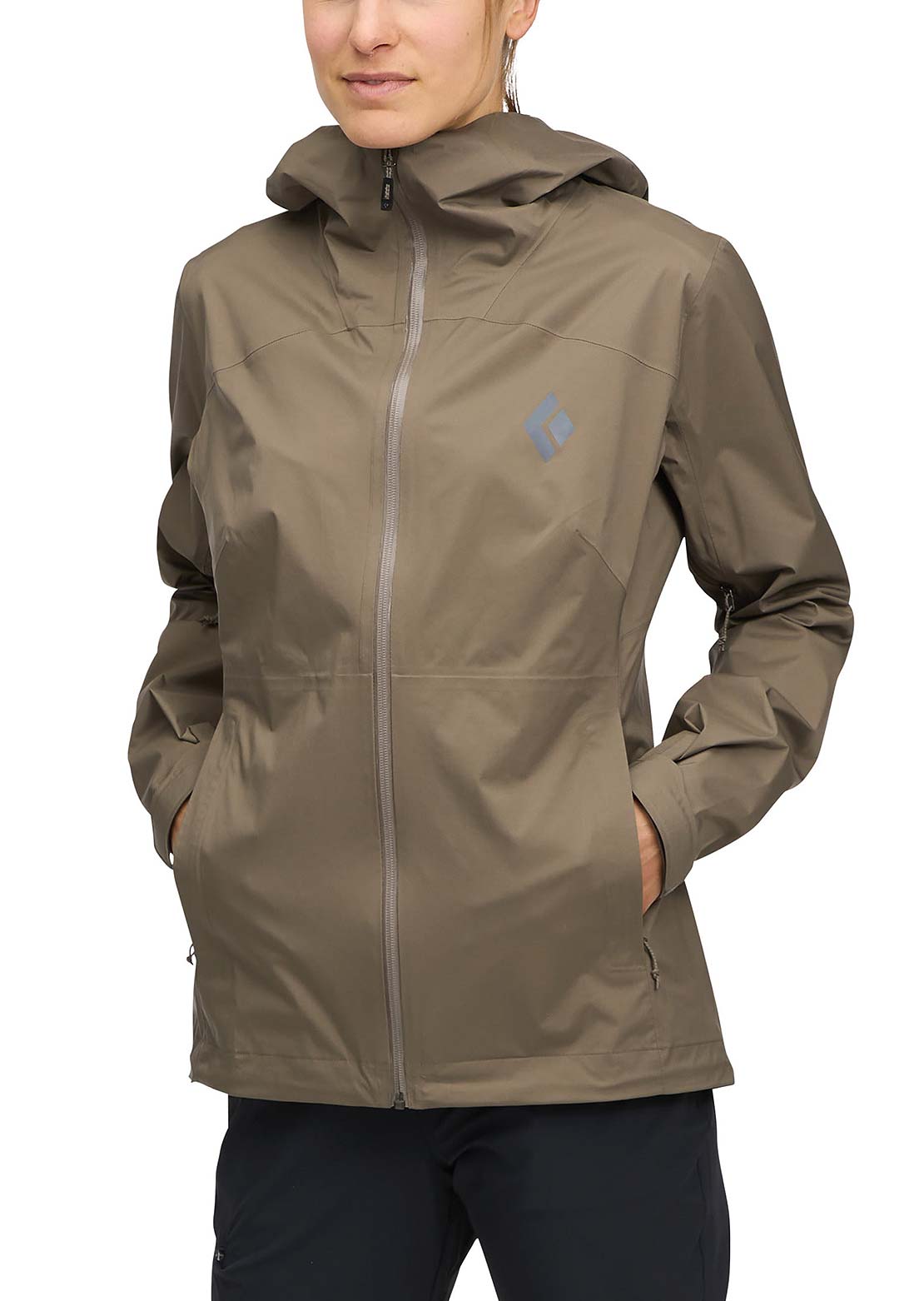 Black Diamond Women's Fineline Stretch Shell Jacket Walnut