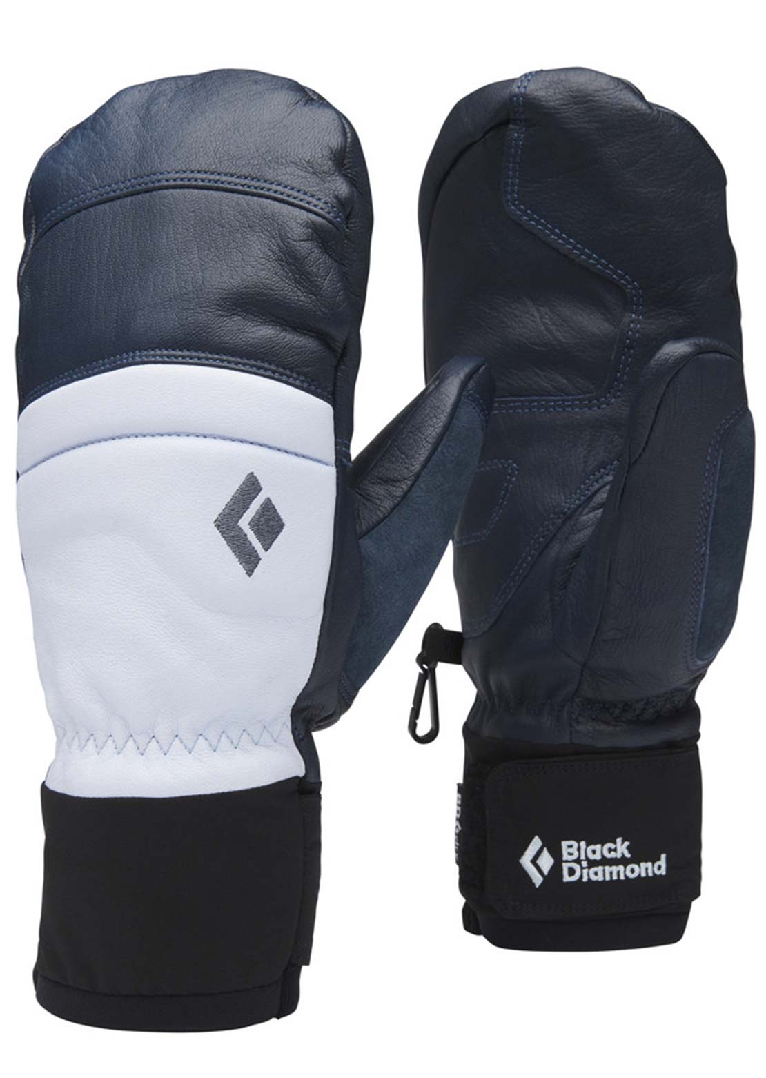 Black Diamond Women's Spark Mitts Charcoal/Belay Blue