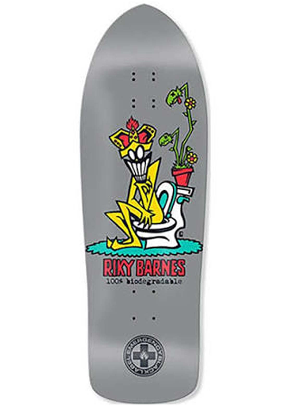 Black Label Unisex Barnes 100% Biodegradable Skateboard Deck