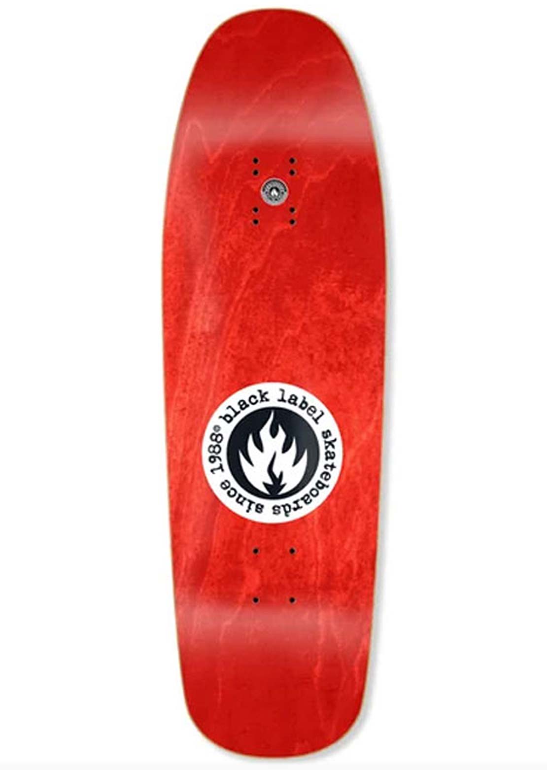 Black Label Unisex Curb Nerd Skateboard Deck