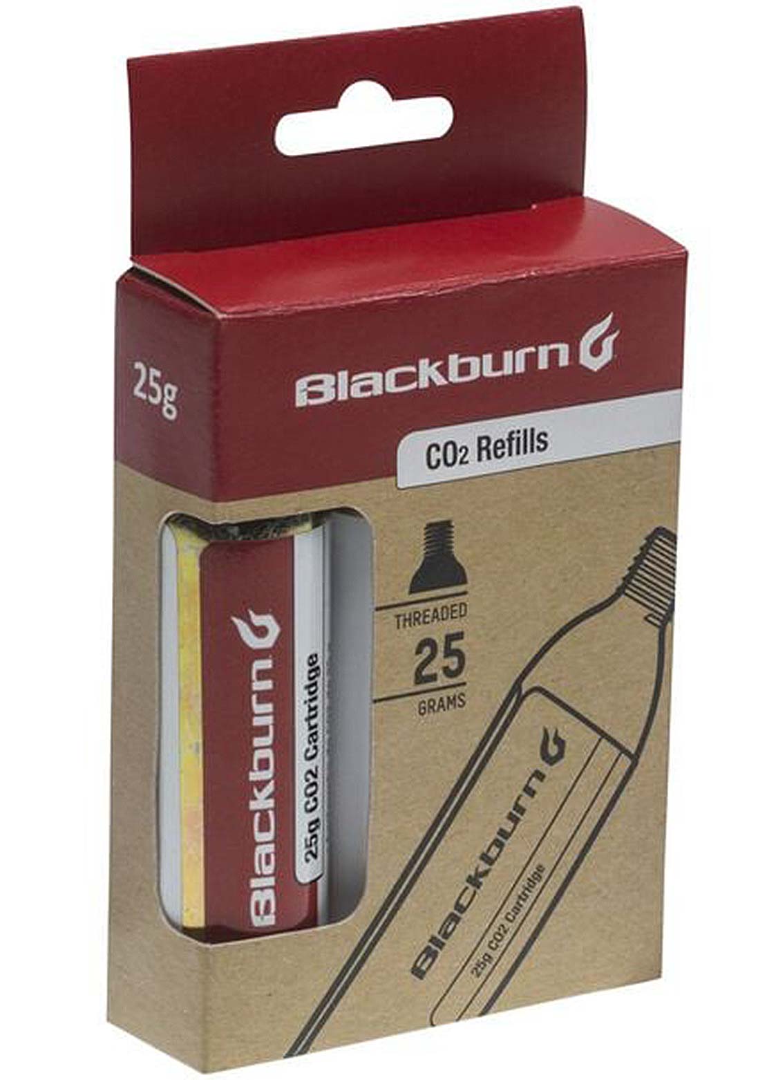 Blackburn Wayside 25G CO2 Bulk Threaded Cartridges