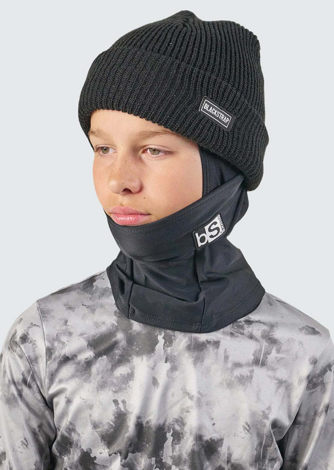Blackstrap Junior Balaclava Hood Black