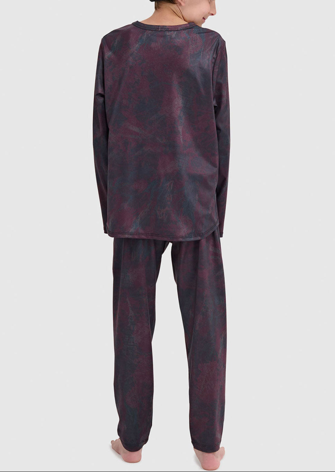 Blackstrap Junior Evolver Crewneck Base Layer Top Pulse Cherry