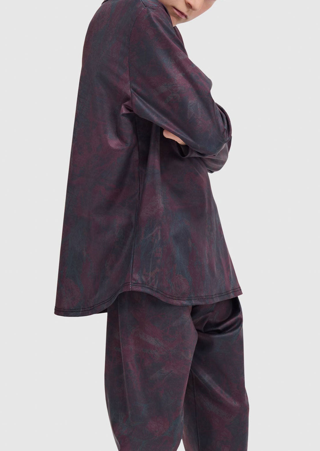 Blackstrap Junior Evolver Crewneck Base Layer Top Pulse Cherry