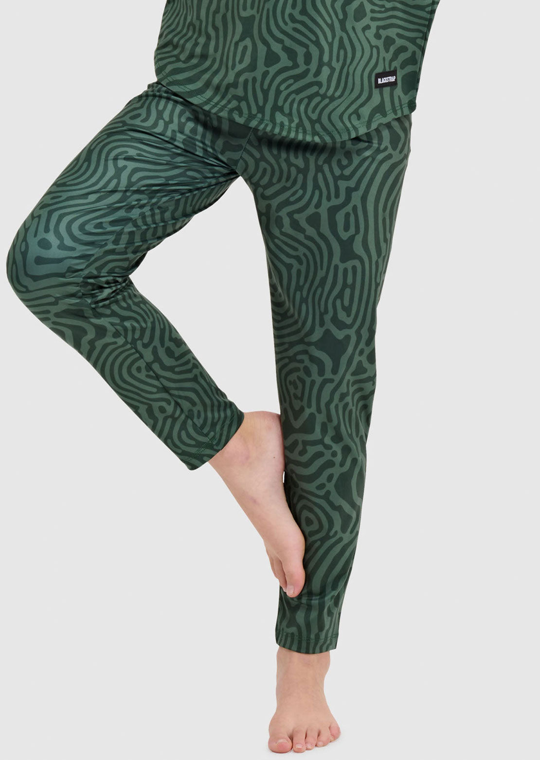 Blackstrap Junior Evolver Pants Inprint Obsidian