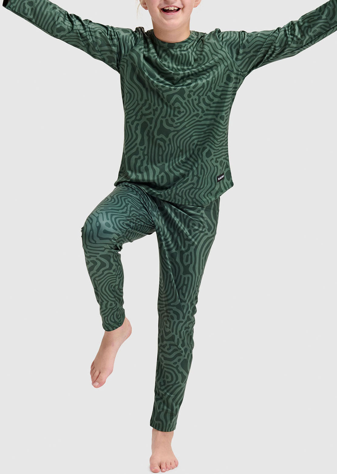 Blackstrap Junior Evolver Pants Inprint Obsidian
