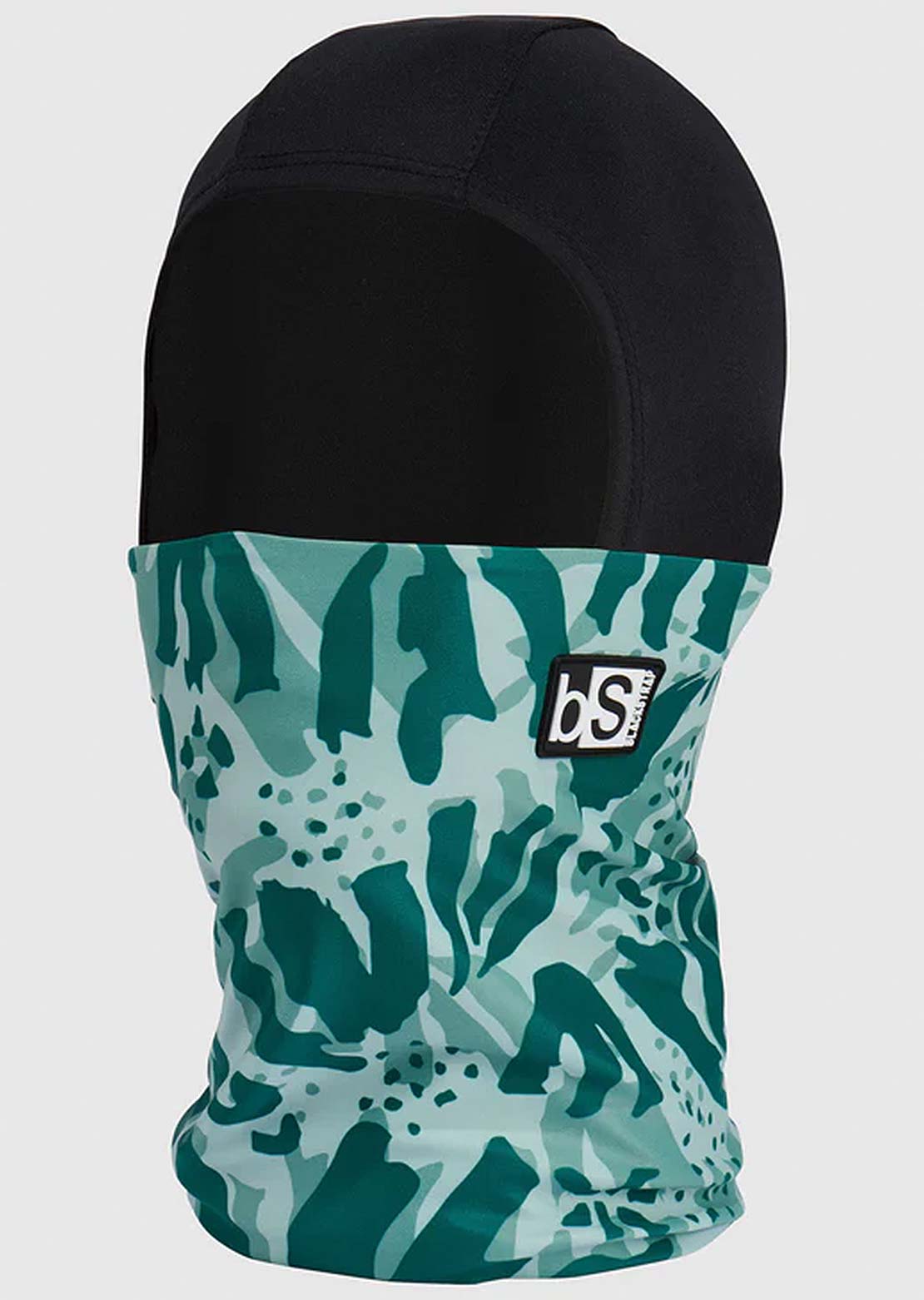 Blackstrap Junior Treble Balaclava Hood Tracked Evergreen