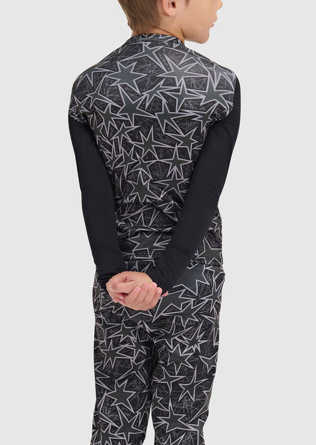 Blackstrap Toddler Little Pine Crewneck Base Layer Top Star Smoldered