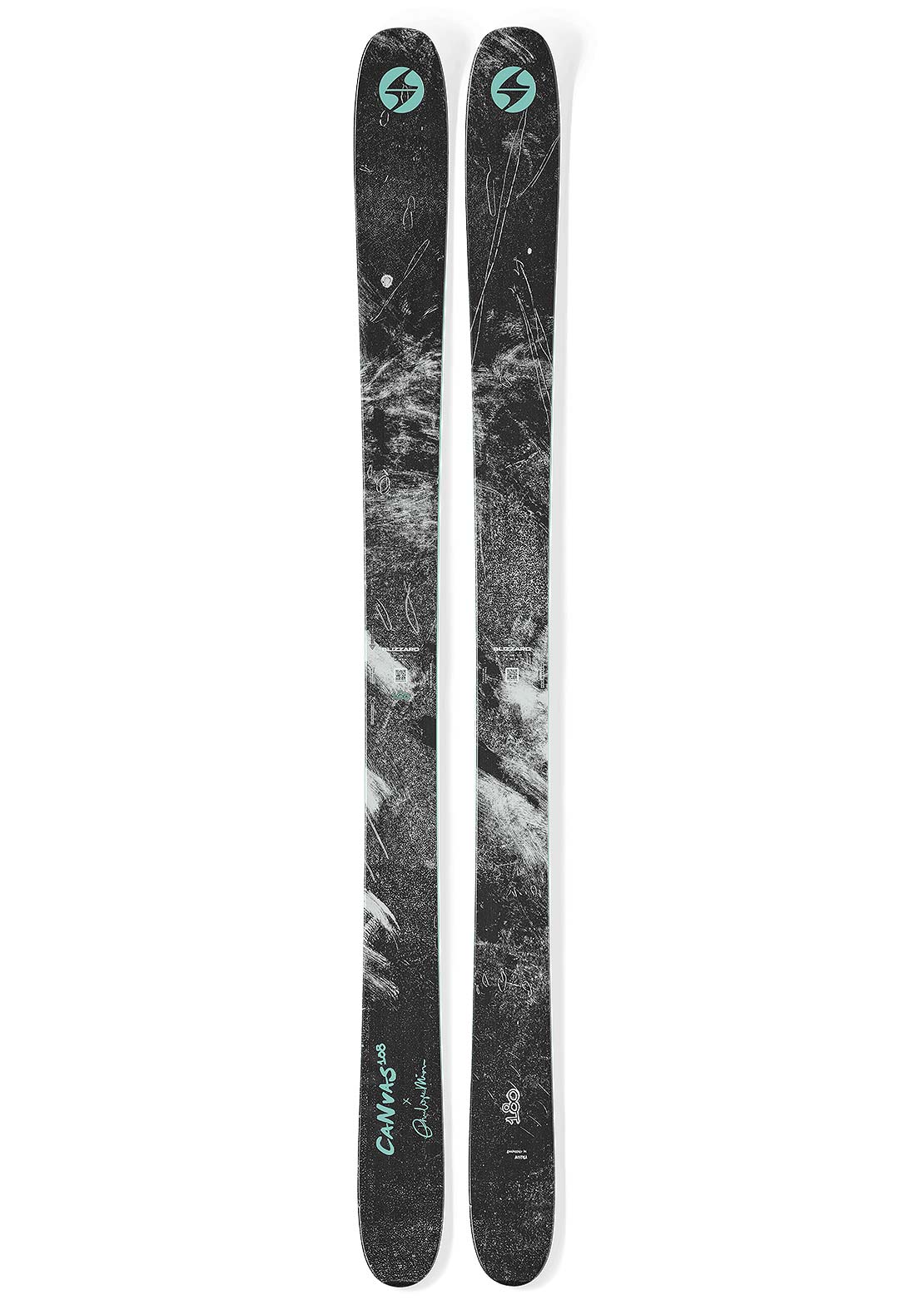 Blizzard Men's Canvas 108 Ski Black