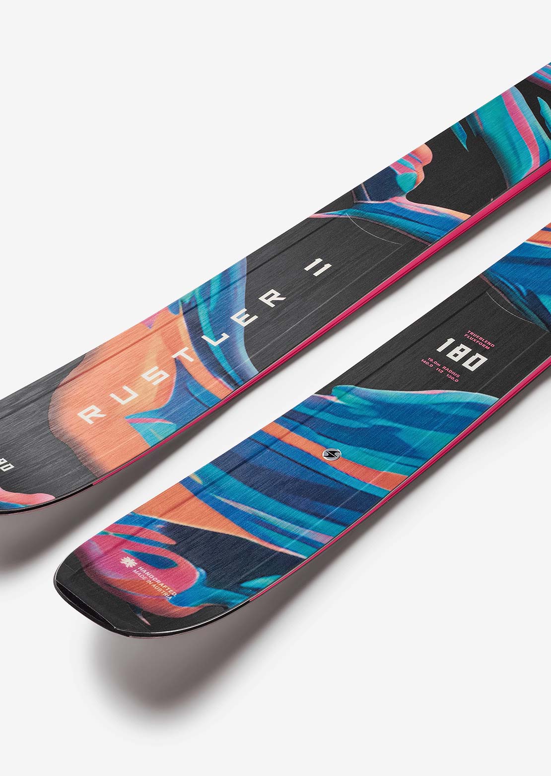 Blizzard Men's Rustler 11 Ski Black/Orange