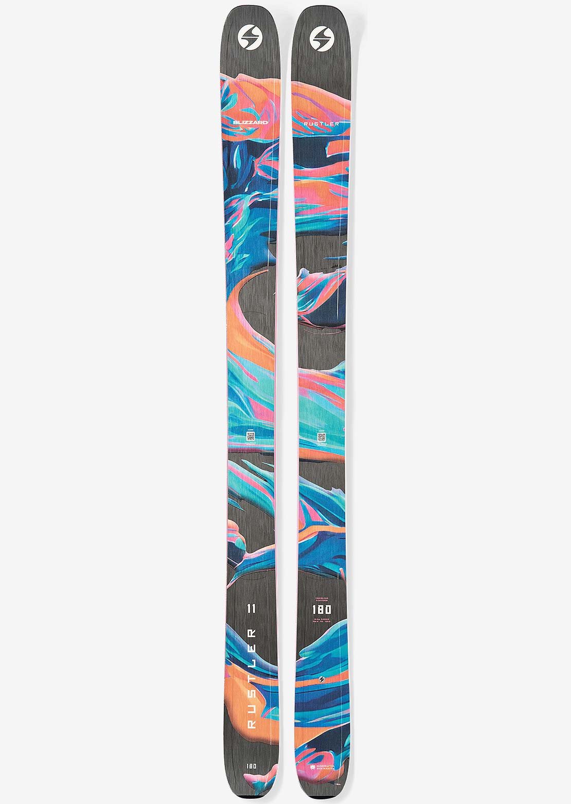 Blizzard Men's Rustler 11 Ski Black/Orange