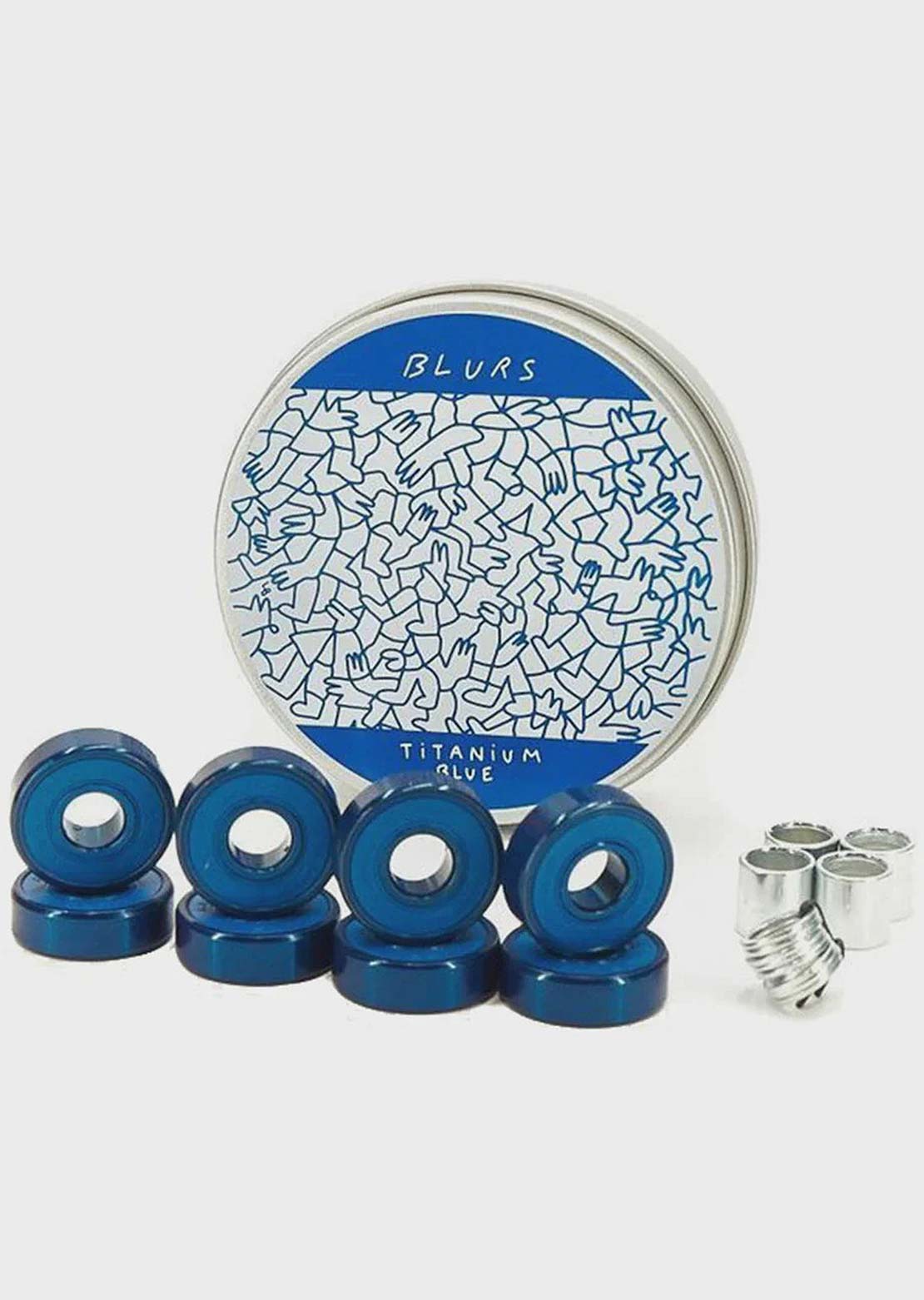 Blurs Lucas Beaufort Titanium Bearings Blue