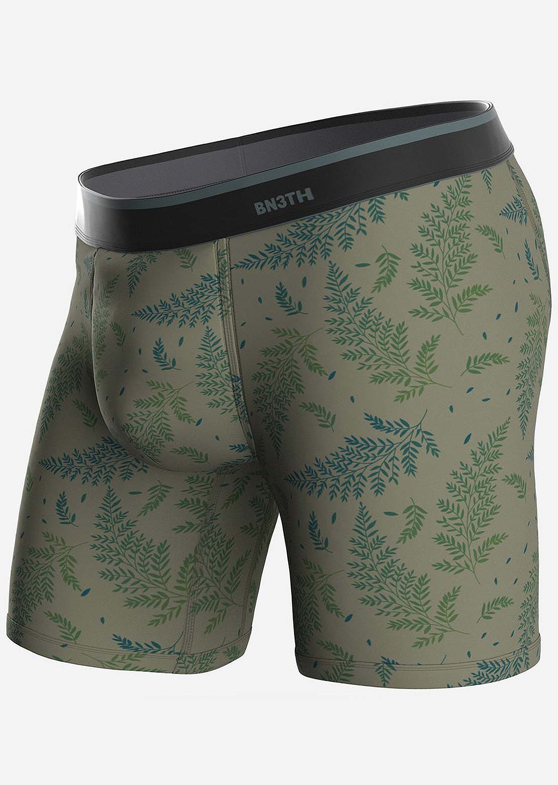 BN3TH Men&#39;s Classic Brief Print Boxer Fern Gully/Pine