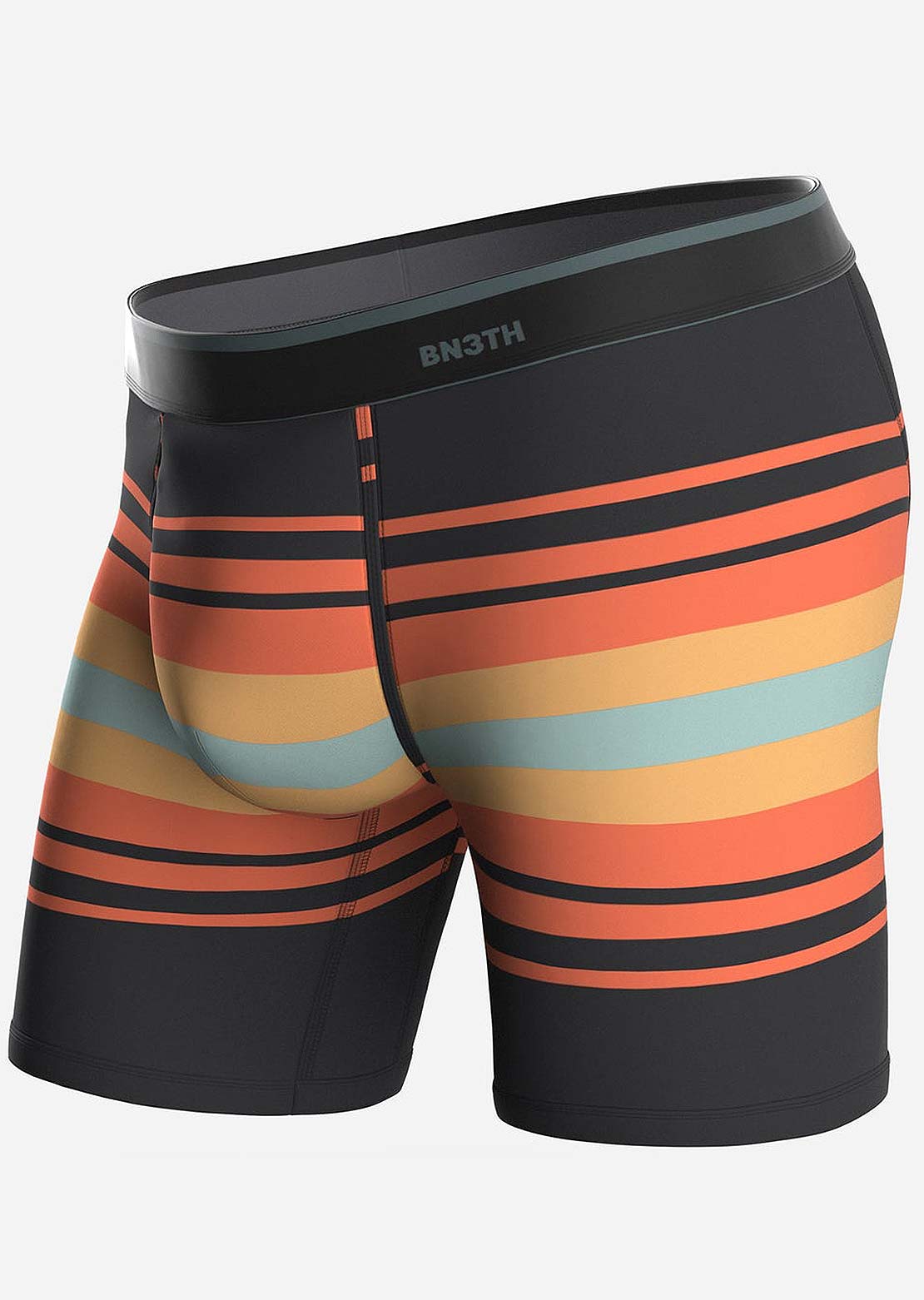 BN3TH Men&#39;s Classic Brief Print Boxer Sunday Stripe/Black