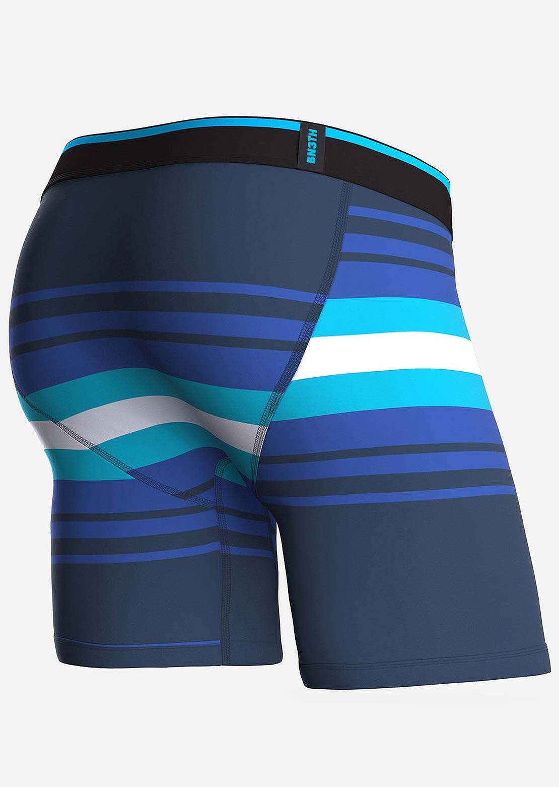 BN3TH Men&#39;s Classic Brief Print Boxer Sunday Stripe/Blue