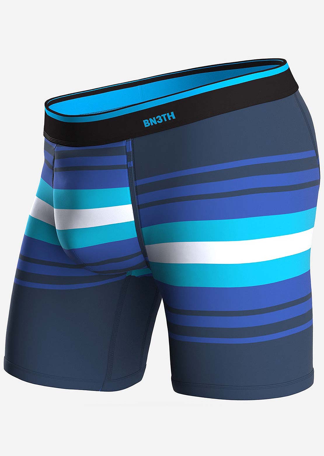 BN3TH Men&#39;s Classic Brief Print Boxer Sunday Stripe/Blue