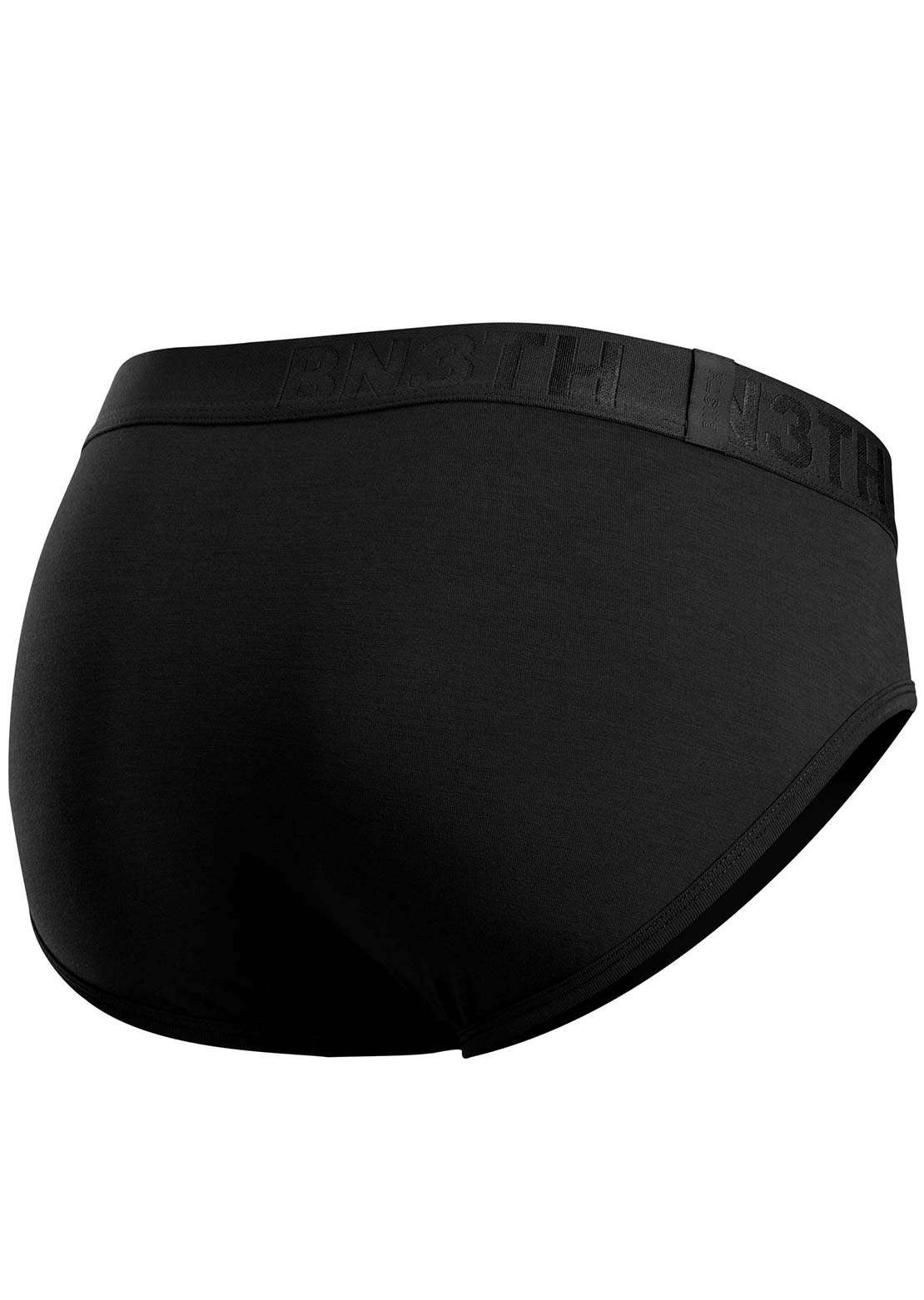 BN3TH Men's Classic Icon Brief with Fly Black
