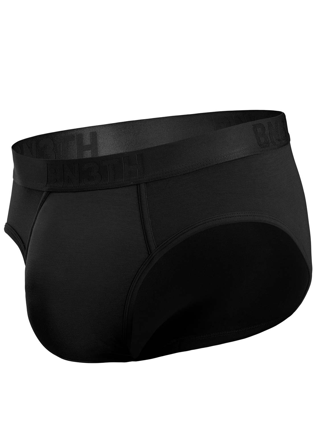BN3TH Men's Classic Icon Brief with Fly Black