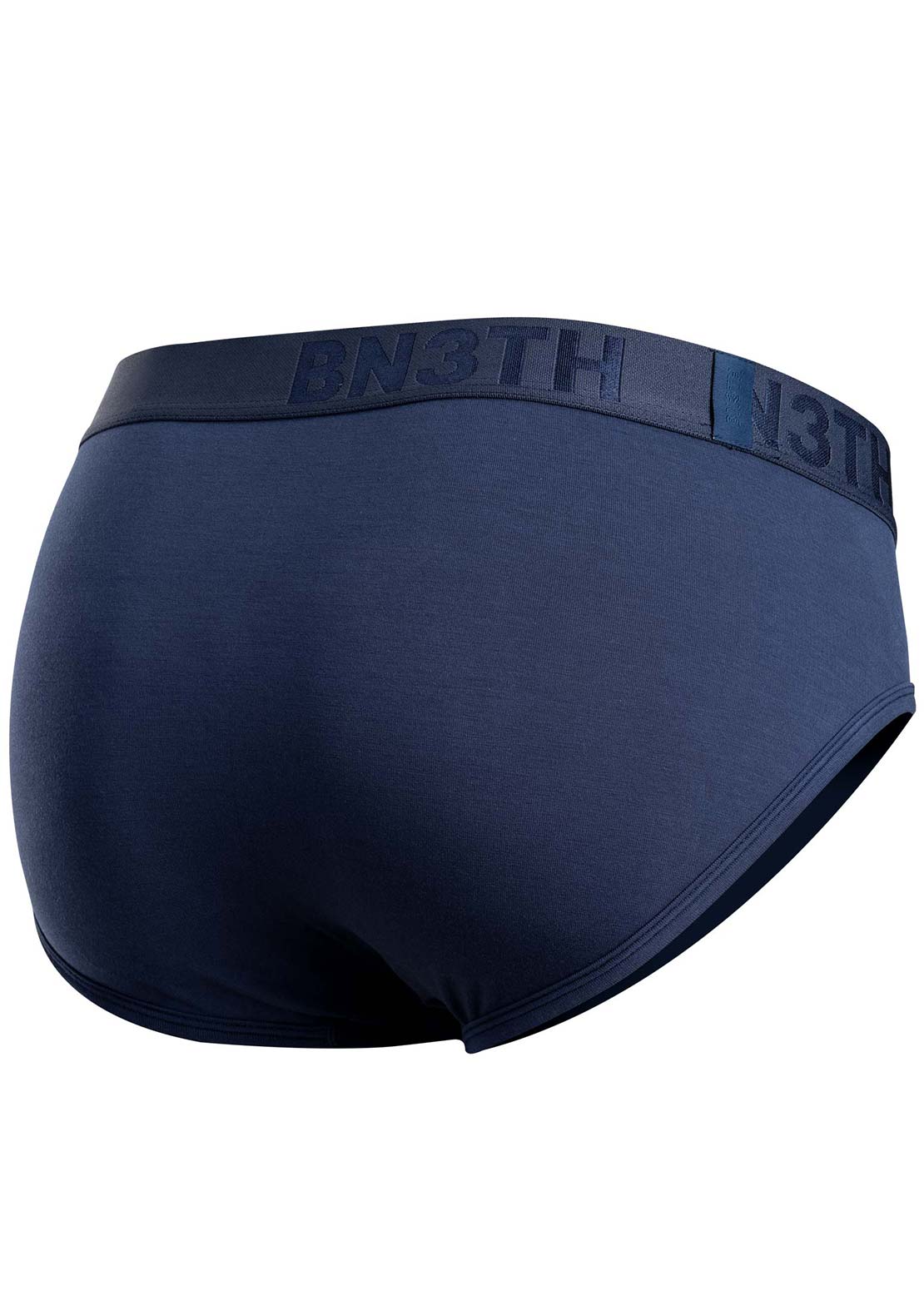 BN3TH Men's Classic Icon Brief with Fly Navy