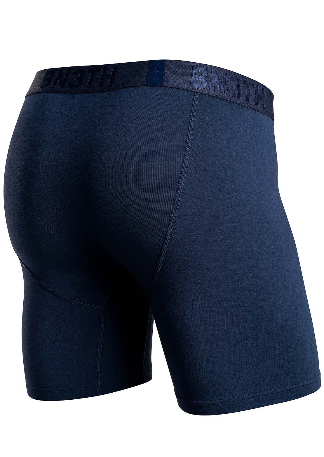 BN3TH Men's Classic Icon Fly Solid Brief Boxers Navy