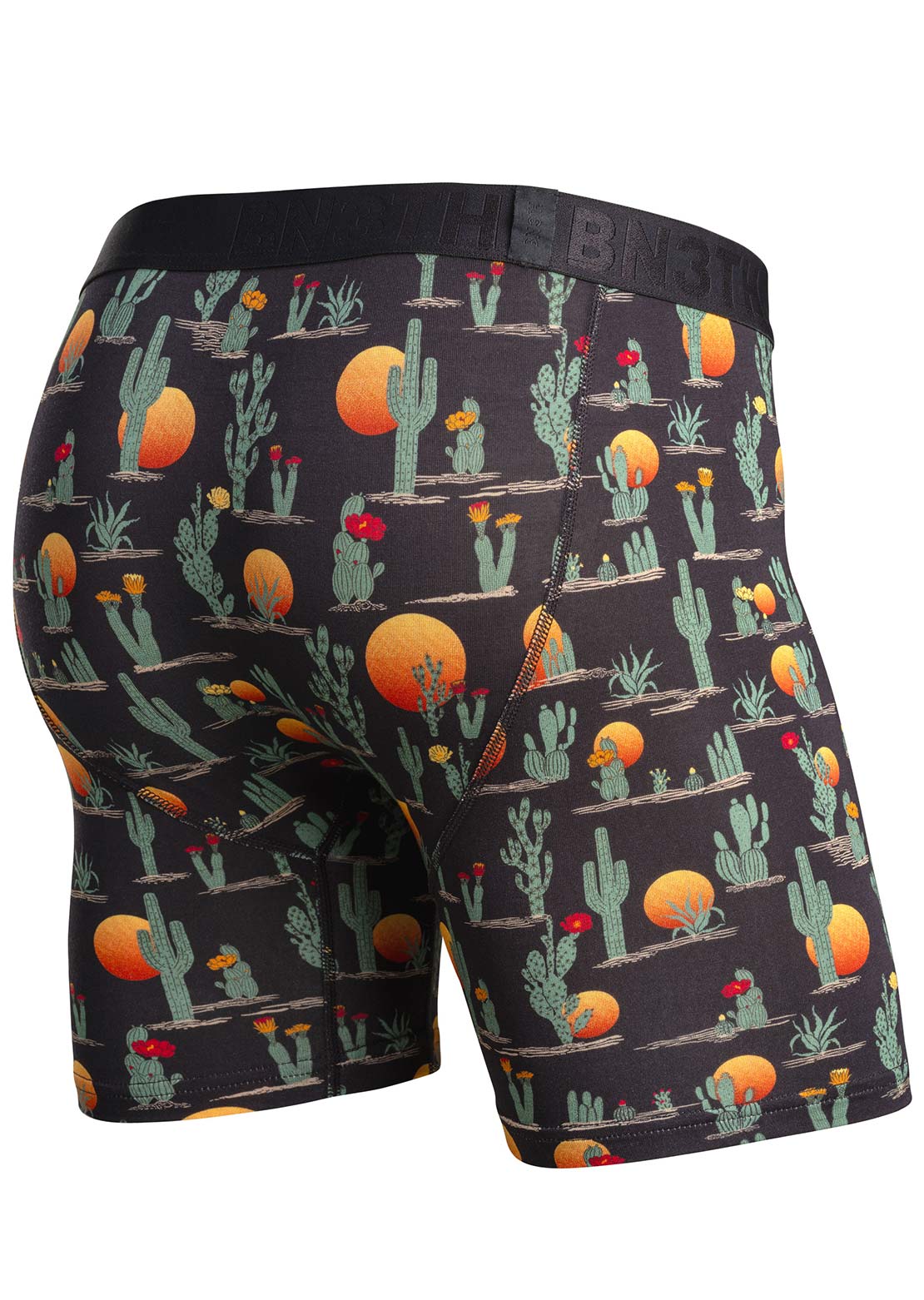 BN3TH Men's Classic Icon PT Brief Boxers Cacti/Black