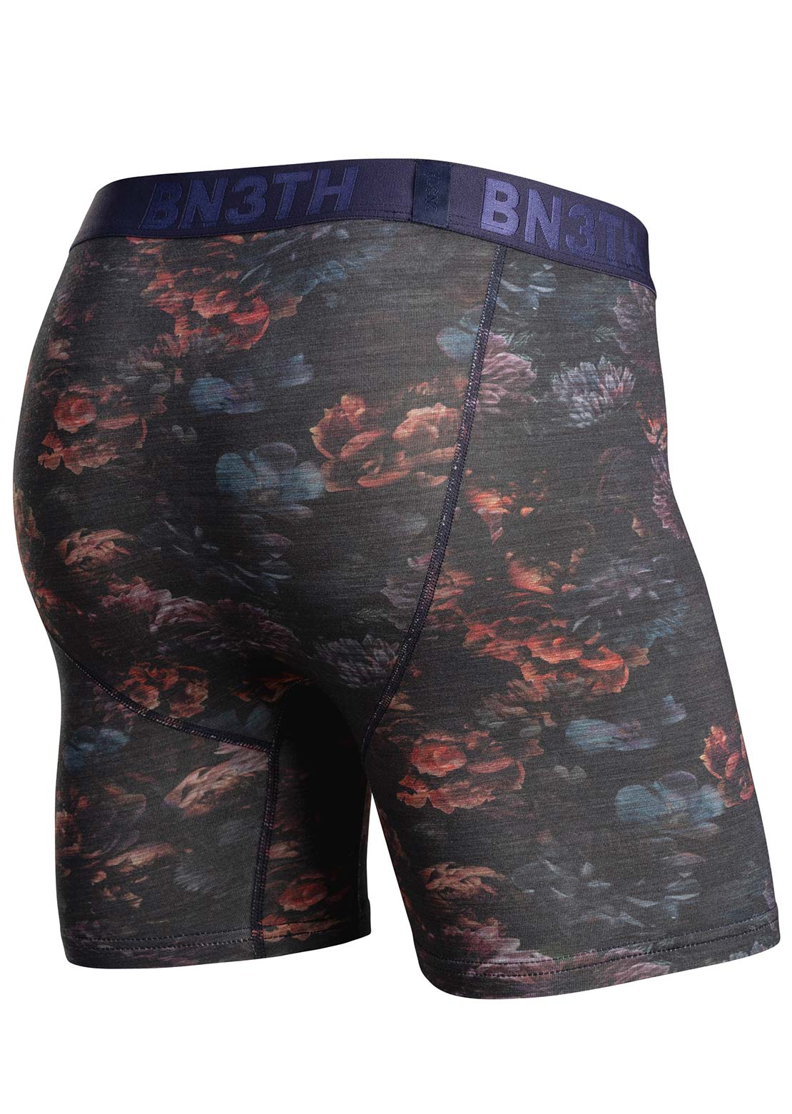 BN3TH Men's Classic Icon PT Brief Boxers Dark Floral/Dark Navy