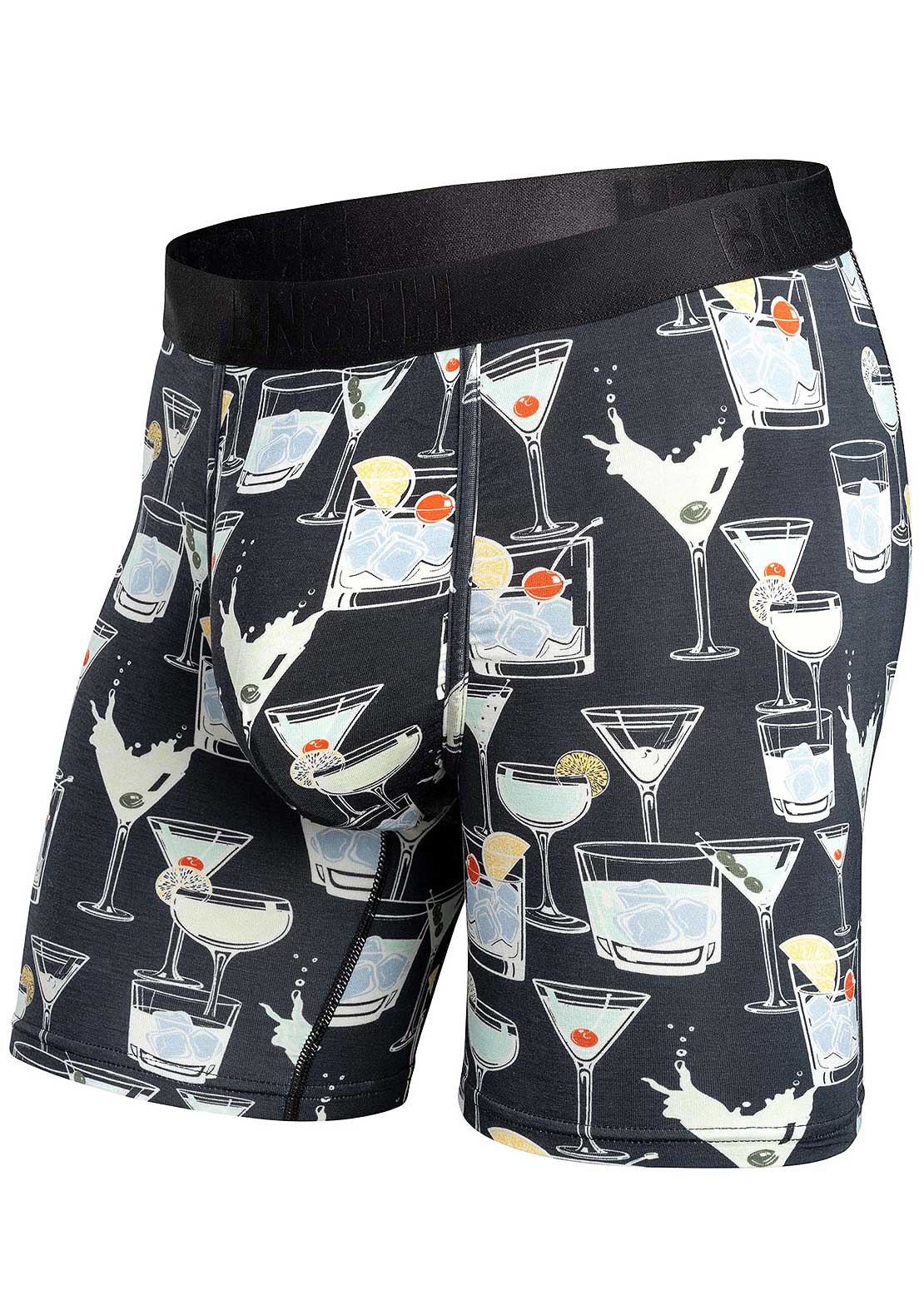 BN3TH Men's Classic Icon PT Brief Boxers Cocktails/Black