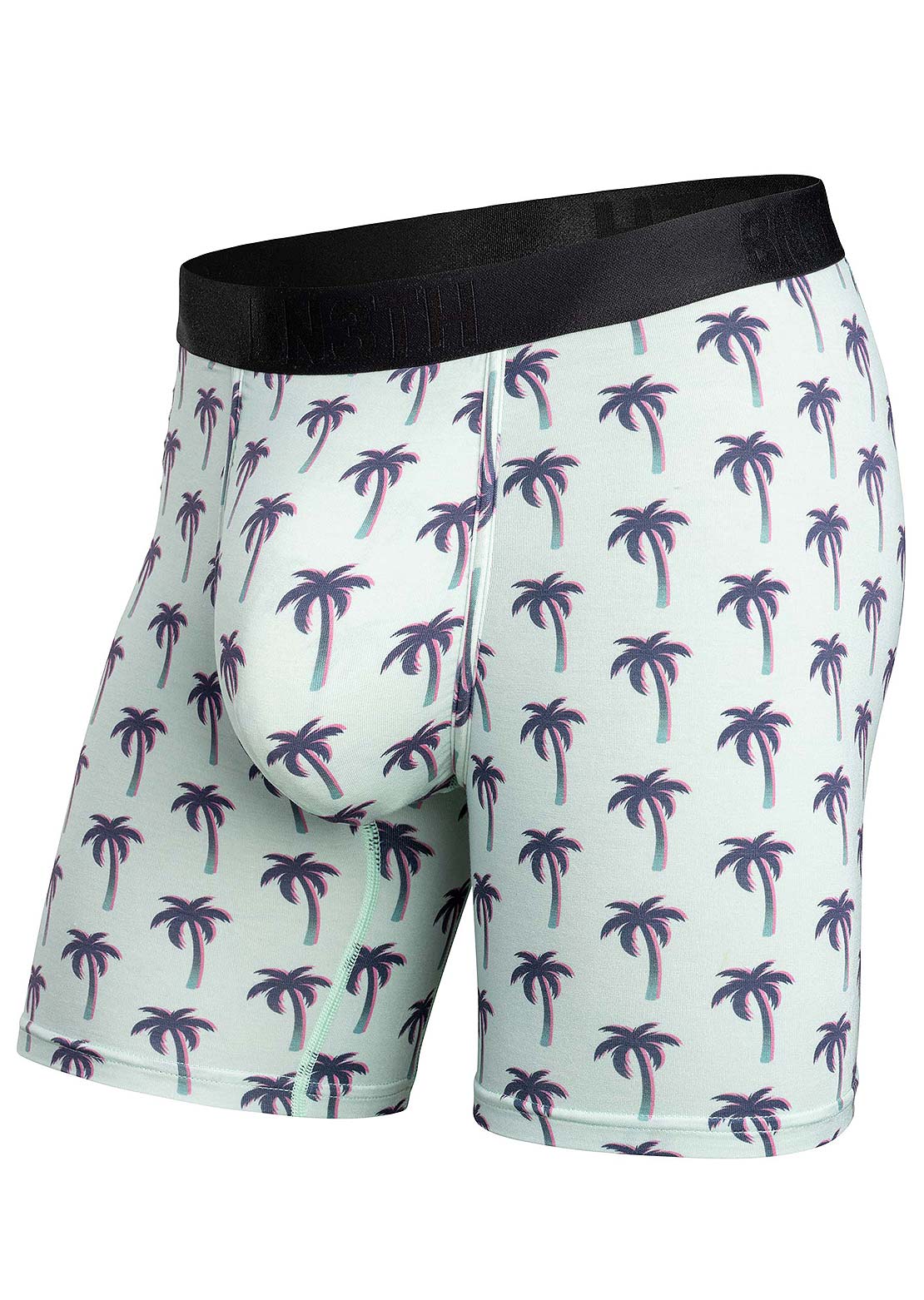BN3TH Men's Classic Icon PT Brief Boxers Palmm Glow/Seaglass