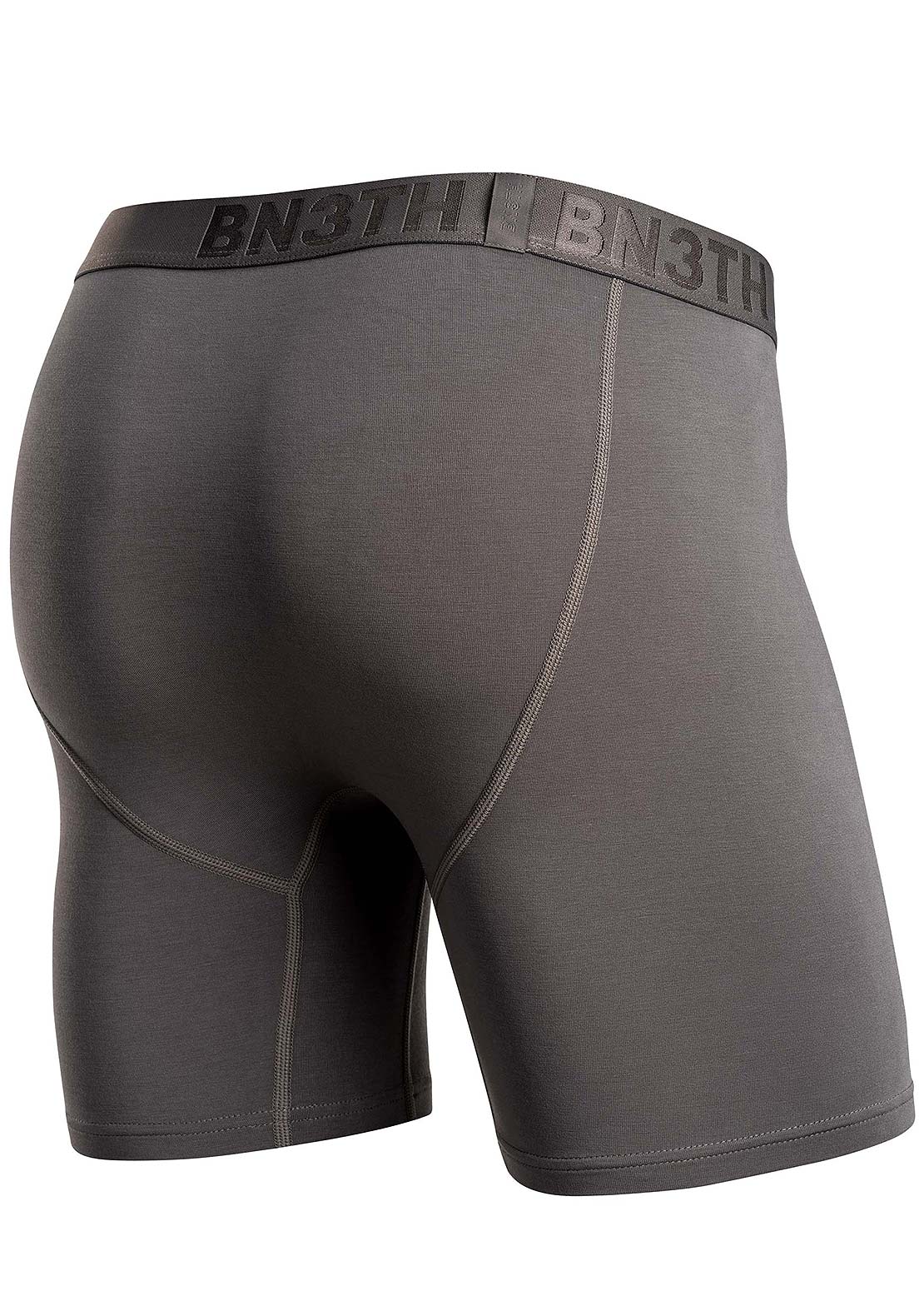 BN3TH Men's Classic Icon Solid Brief Boxers Gargoyle