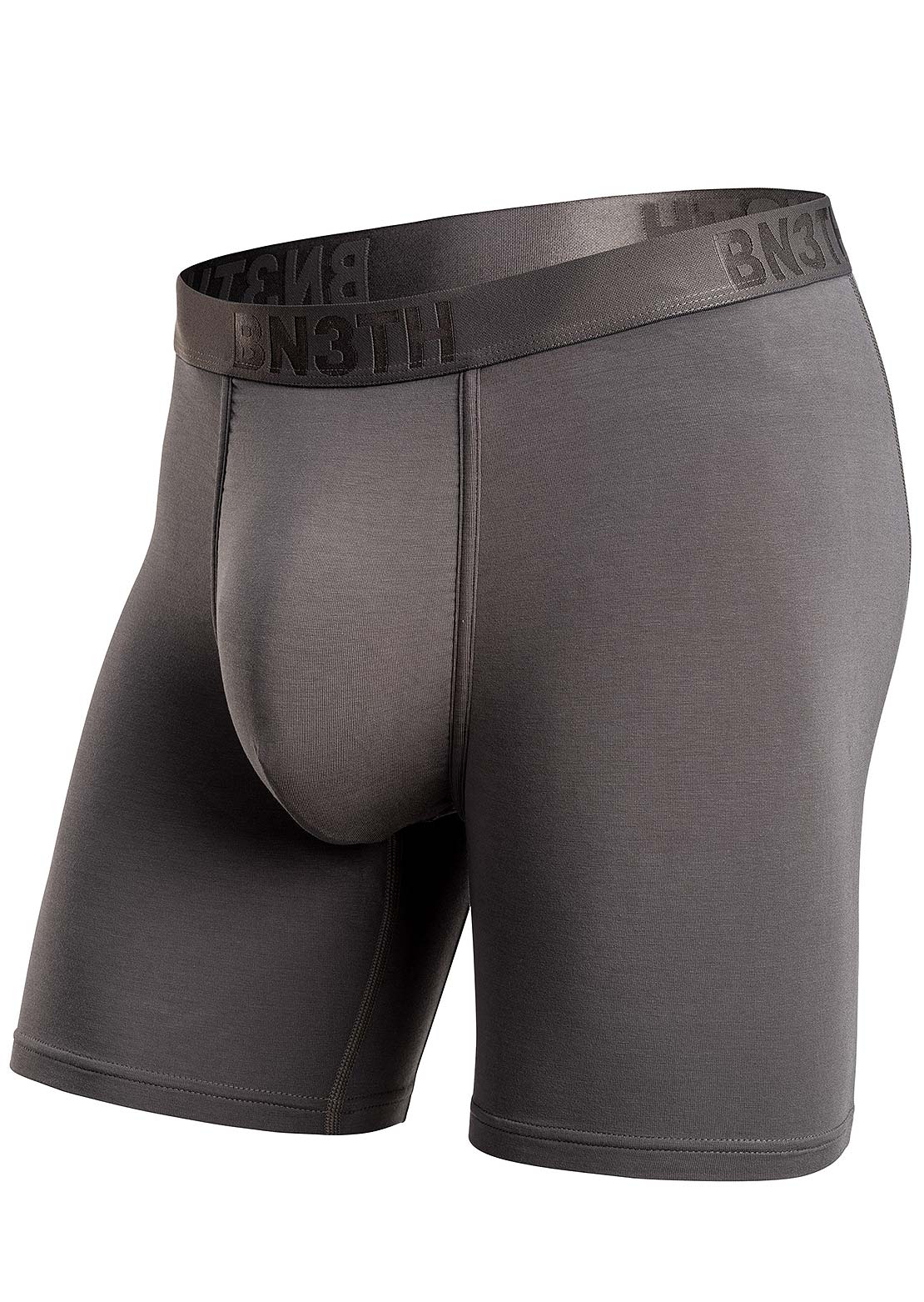 BN3TH Men's Classic Icon Solid Brief Boxers Gargoyle
