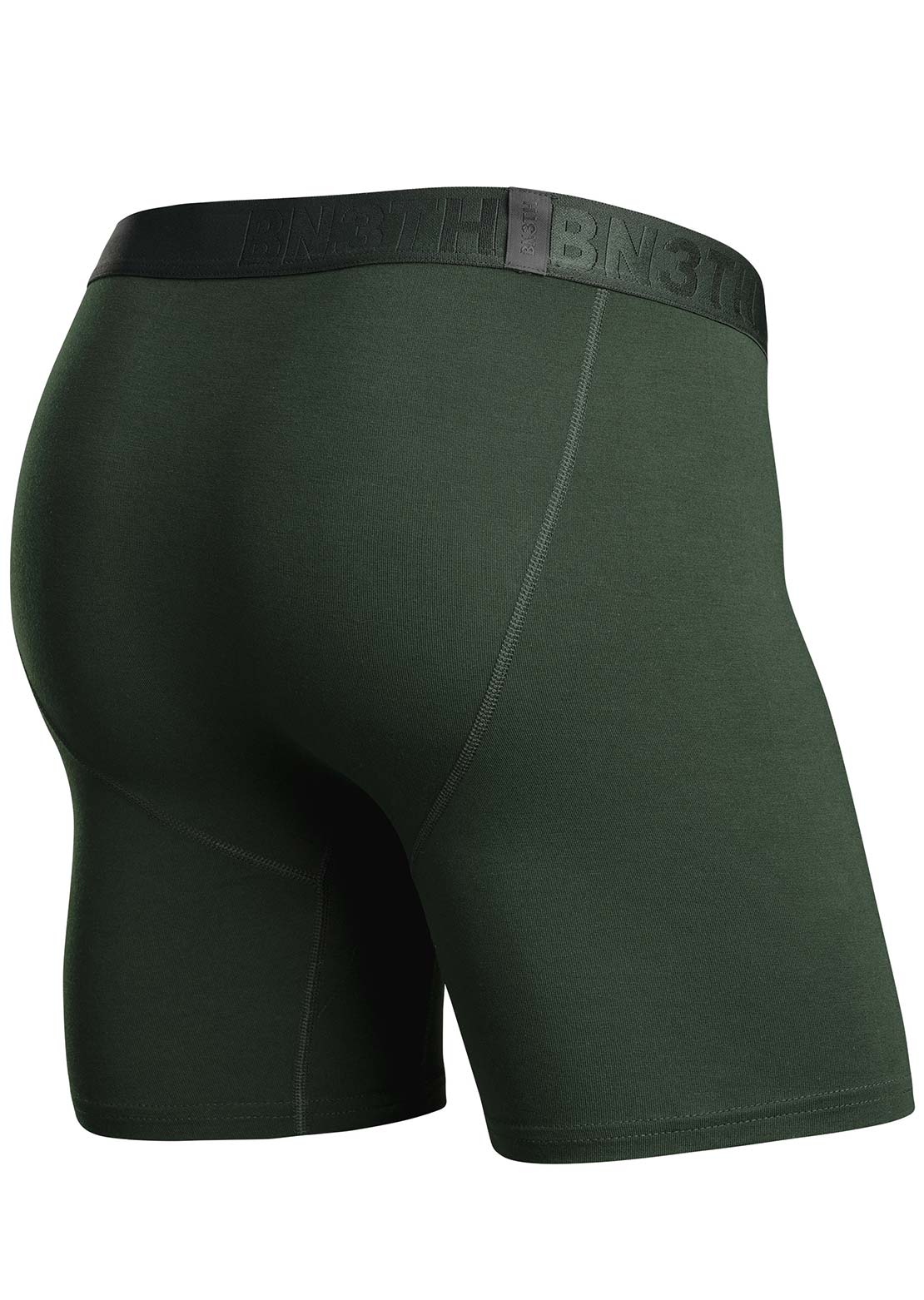 BN3TH Men's Classic Solid Brief Boxers Duffle Green