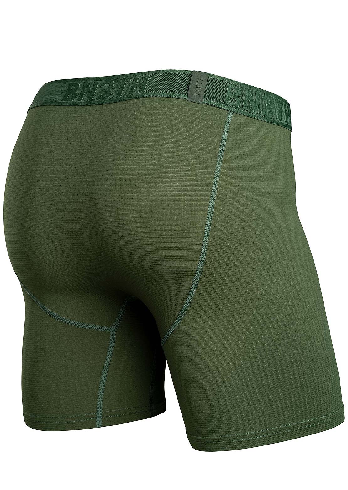 BN3TH Men's Pro Flex Brief Boxers Pitch Green