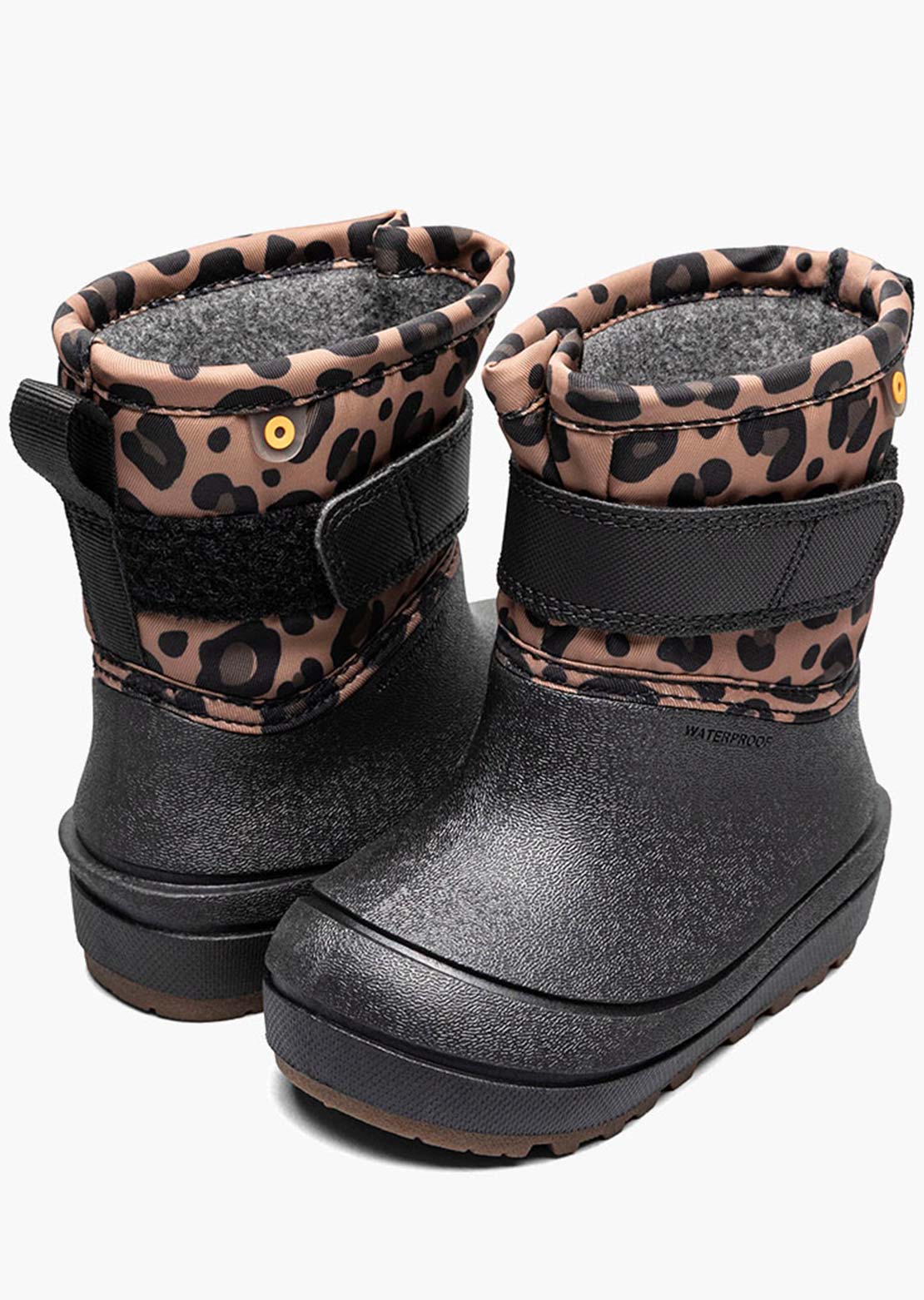 Bogs Bébé Snow Shell Leopard Bottes