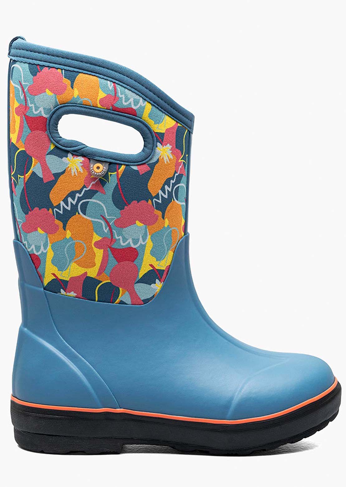 Bogs Junior Classic II Joyful Winter Boots French Blue