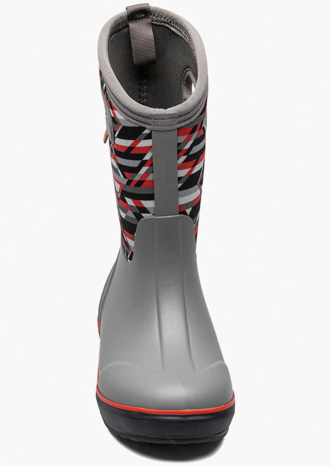 Bogs Junior Classic II Mountain Geo Winter Boots Gray Multi