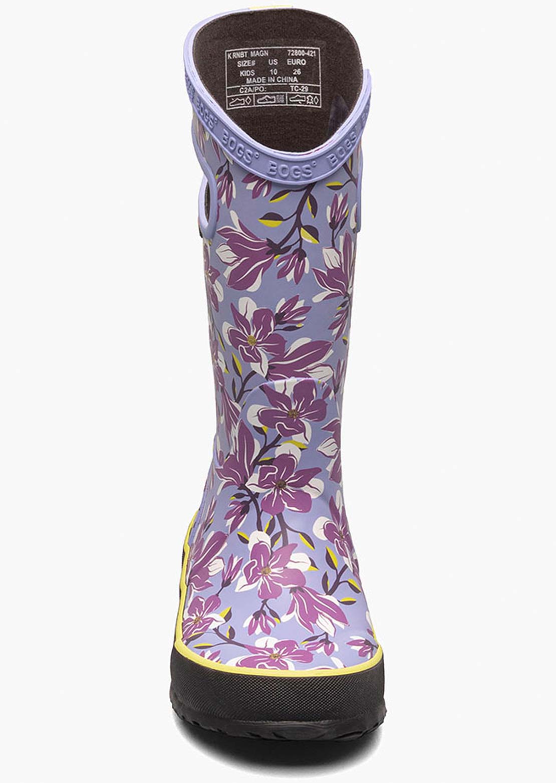 Bogs Junior Magnolia Rain Boots Periwinkle