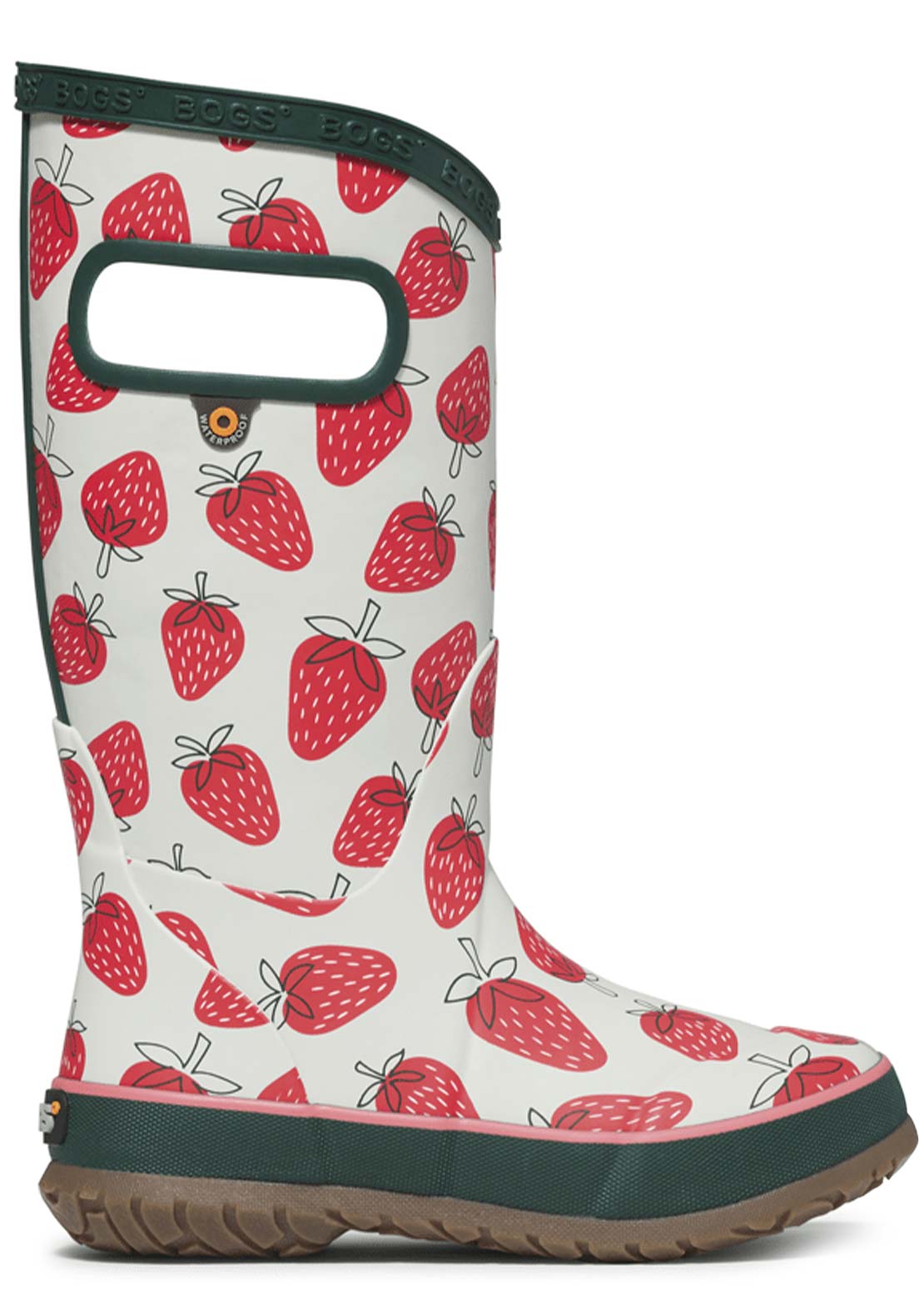Bogs Junior Rainboot Strawberries Boots Moss Multi