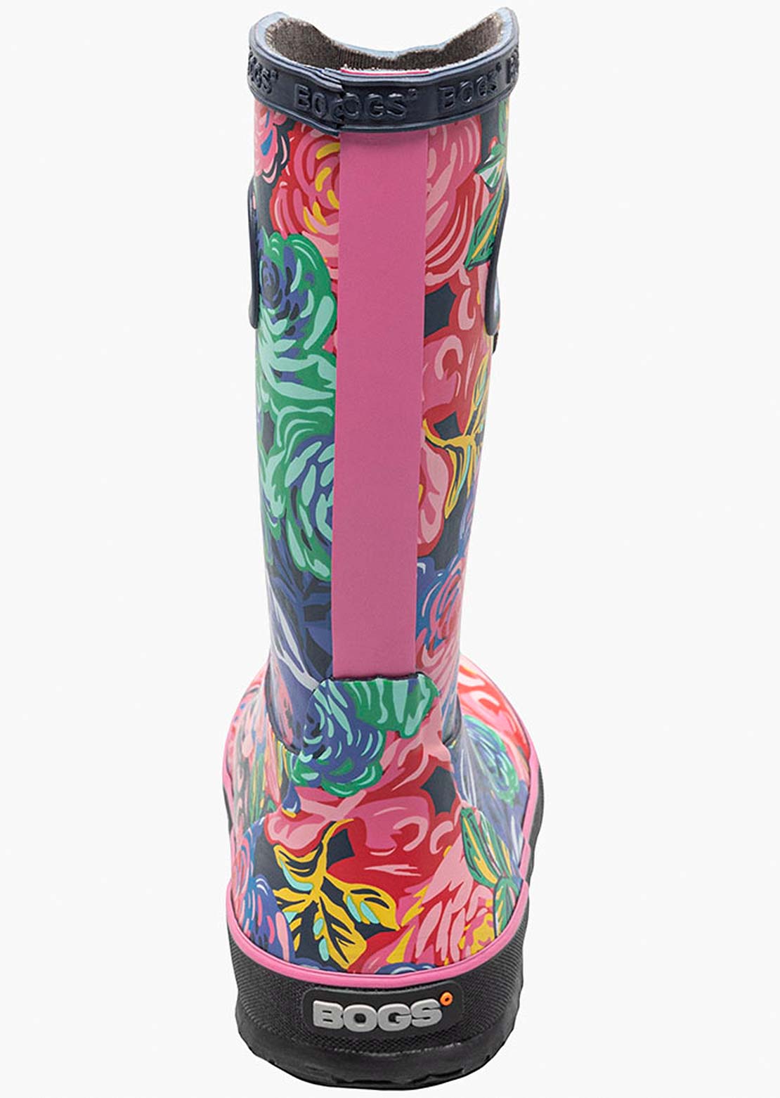 Bogs Junior Rose Rain Boots Rose Multi