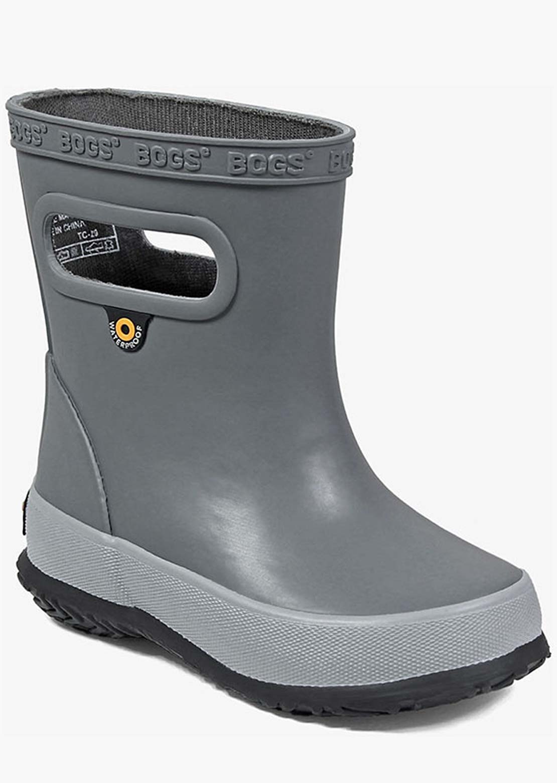 Bogs Junior Skipper Solid Boots Gray