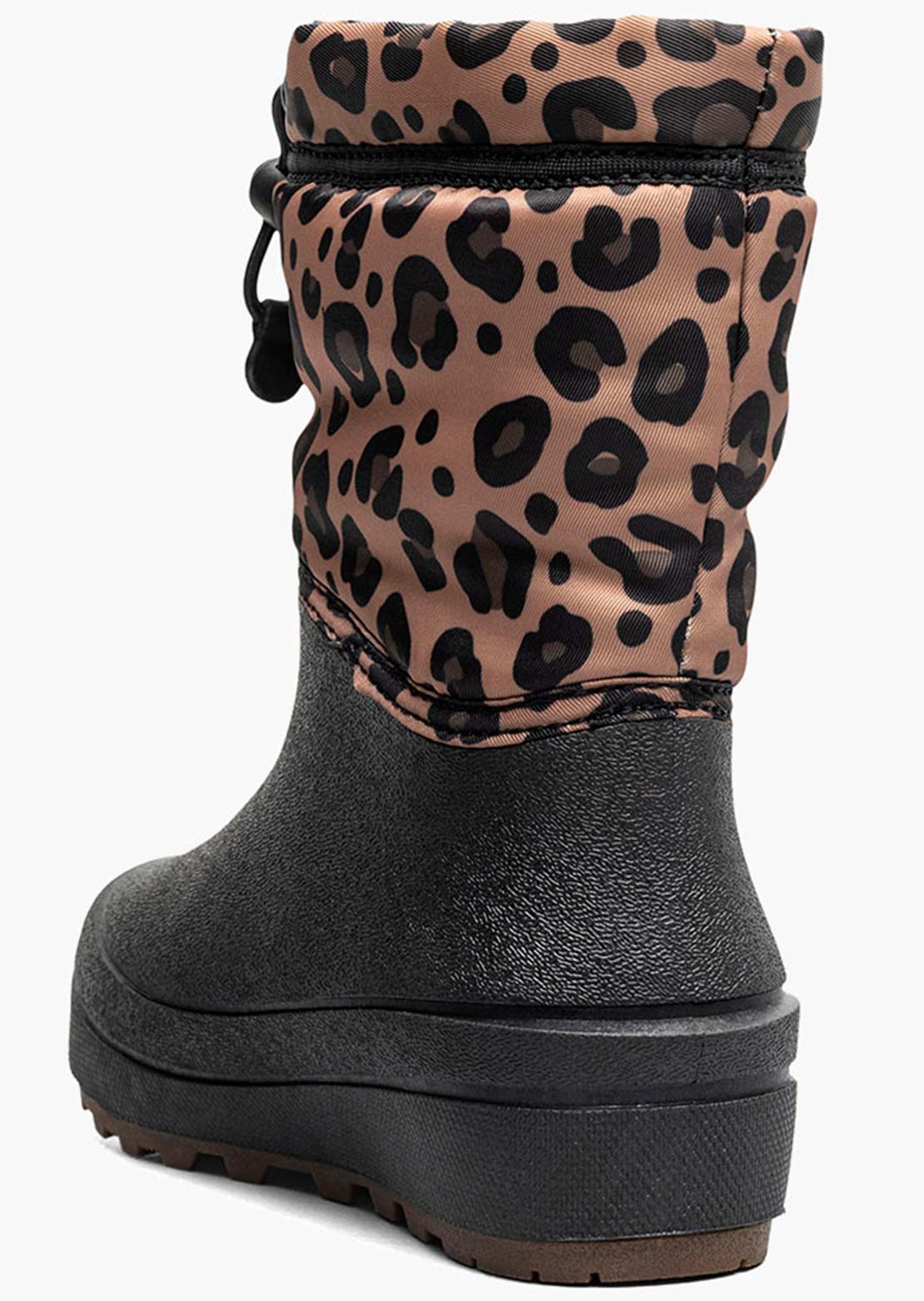 Bogs Junior Snow Shell Leopard Boots