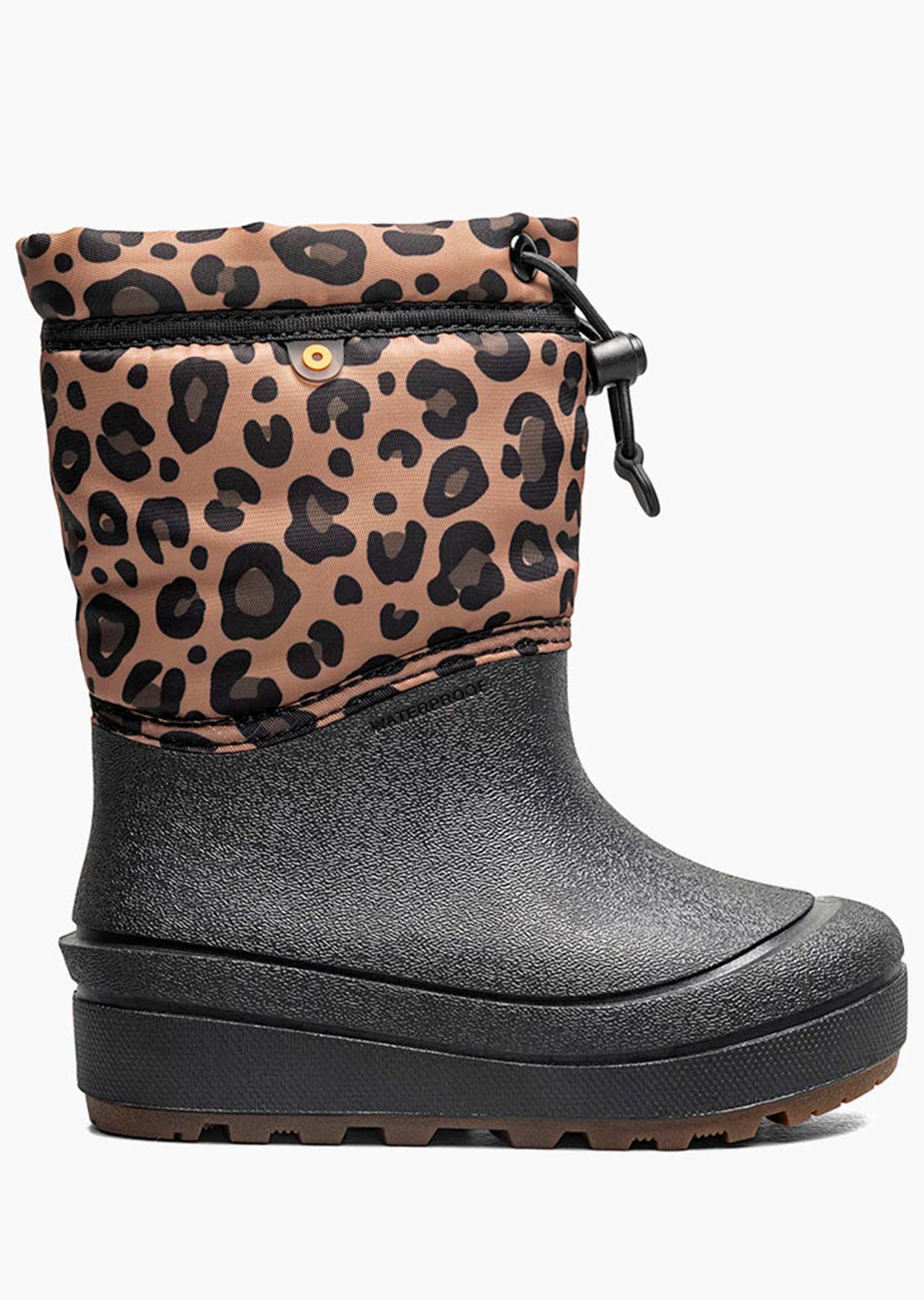 Bogs Junior Snow Shell Leopard Boots