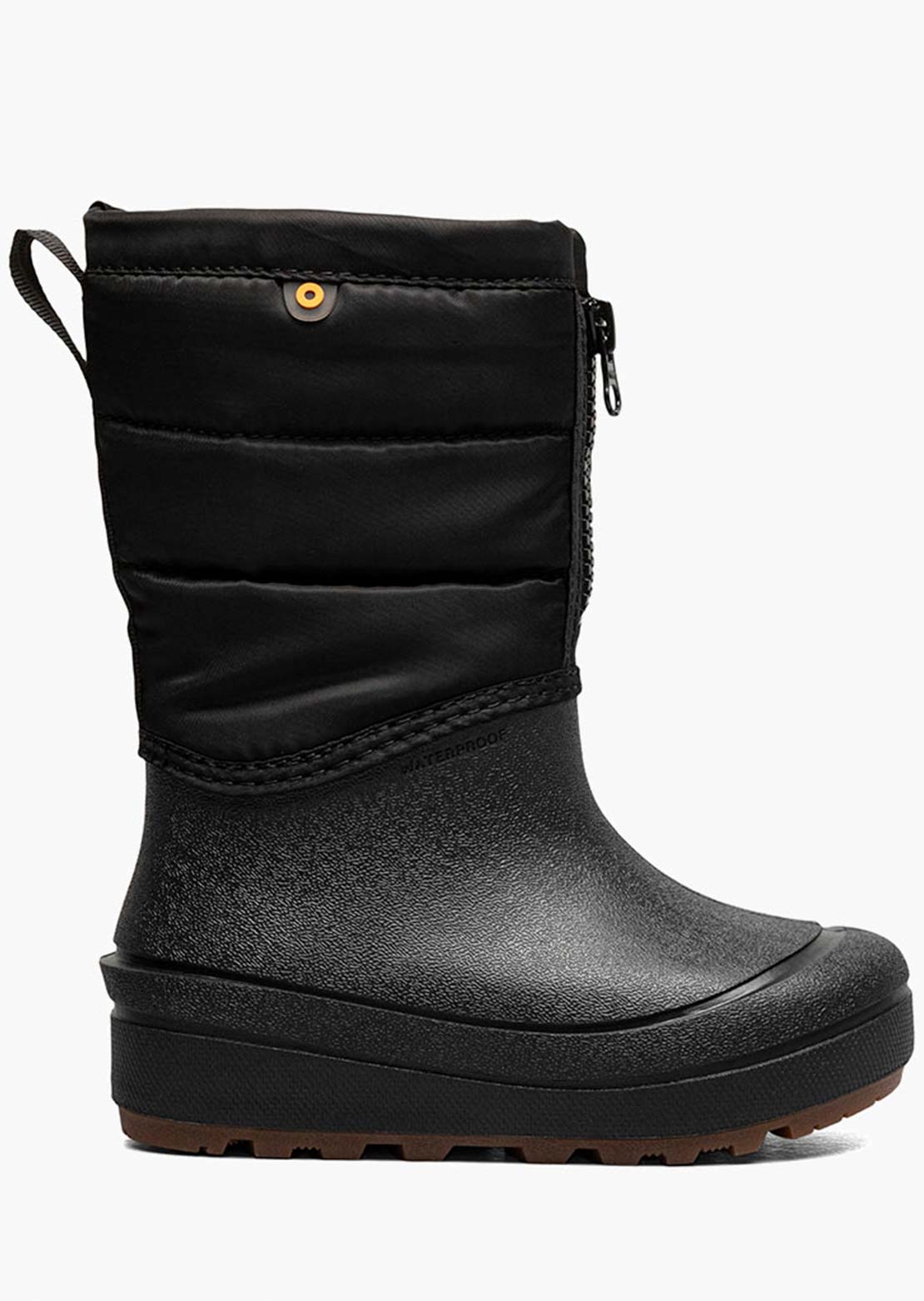 Bogs Junior Snow Shell Zip Solid Boots